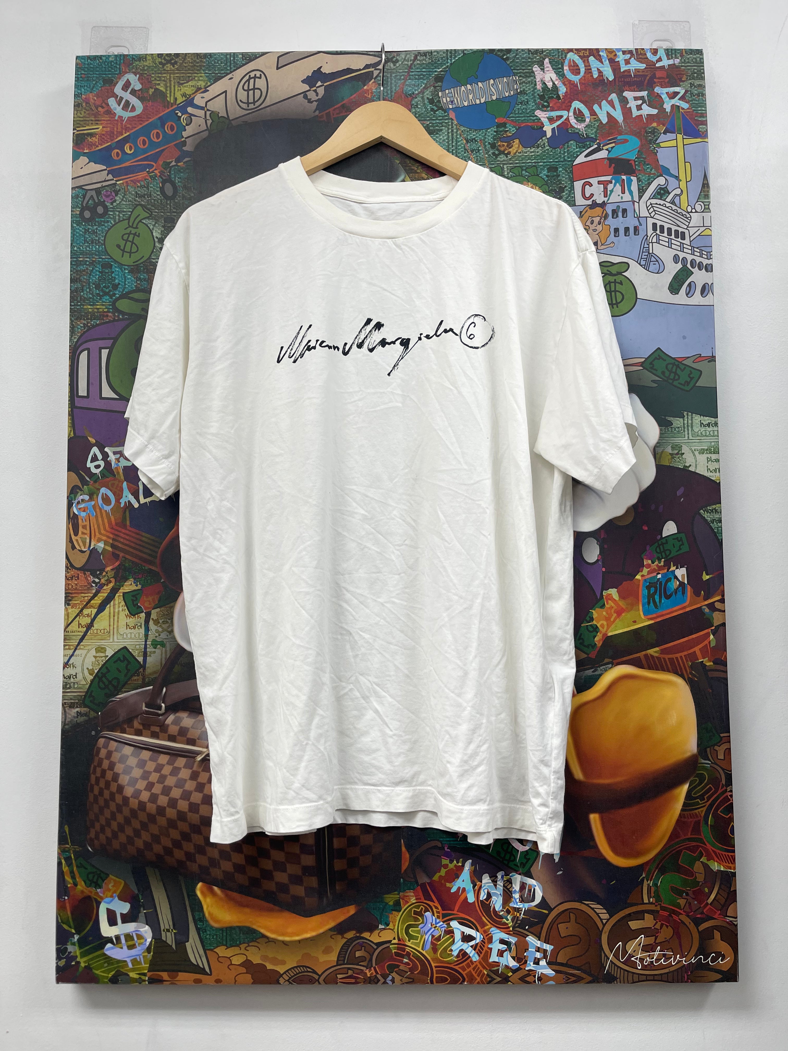 Maison Margiela White Logo Tee