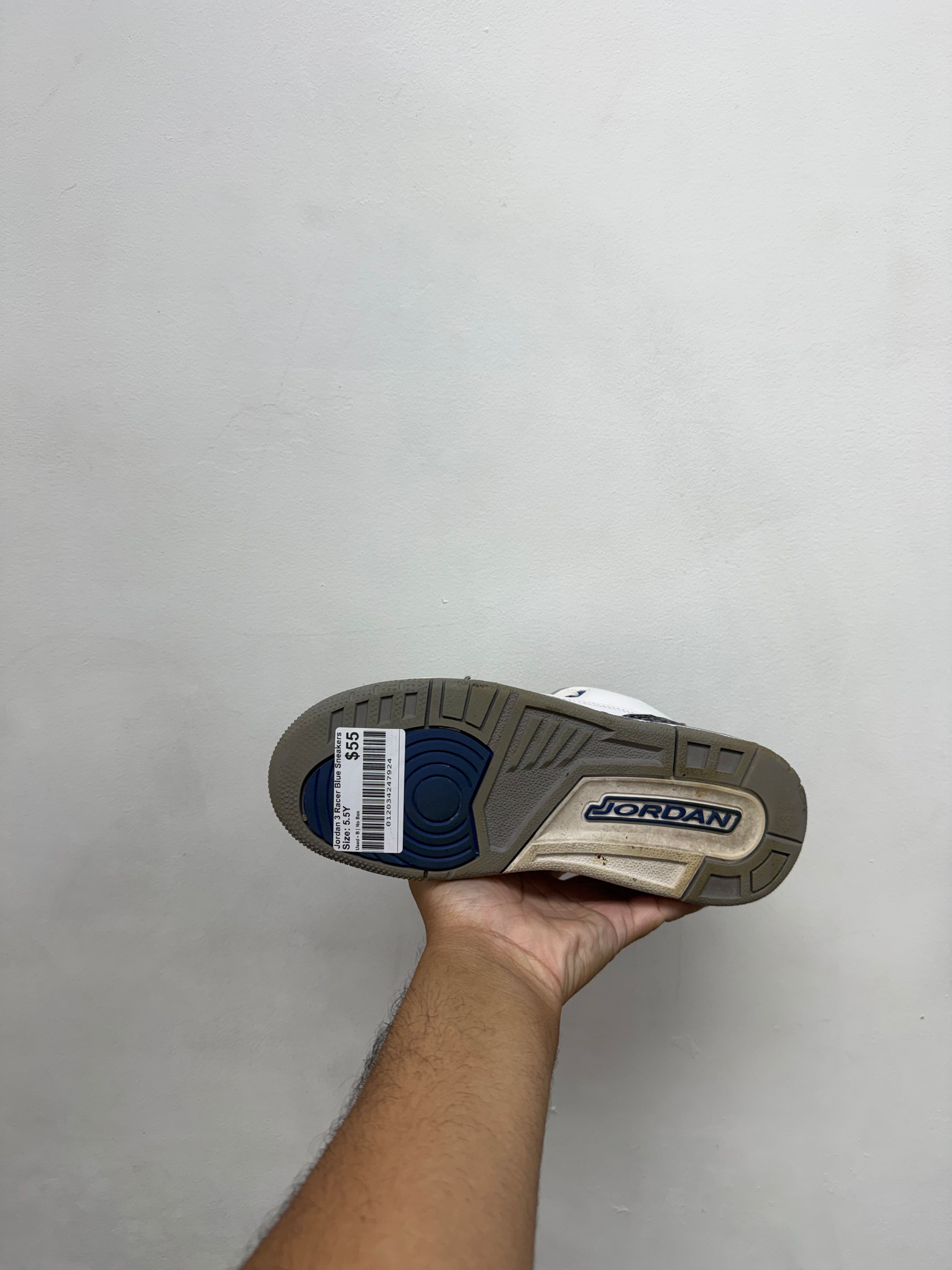 Jordan 3 Racer Blue Sneakers
