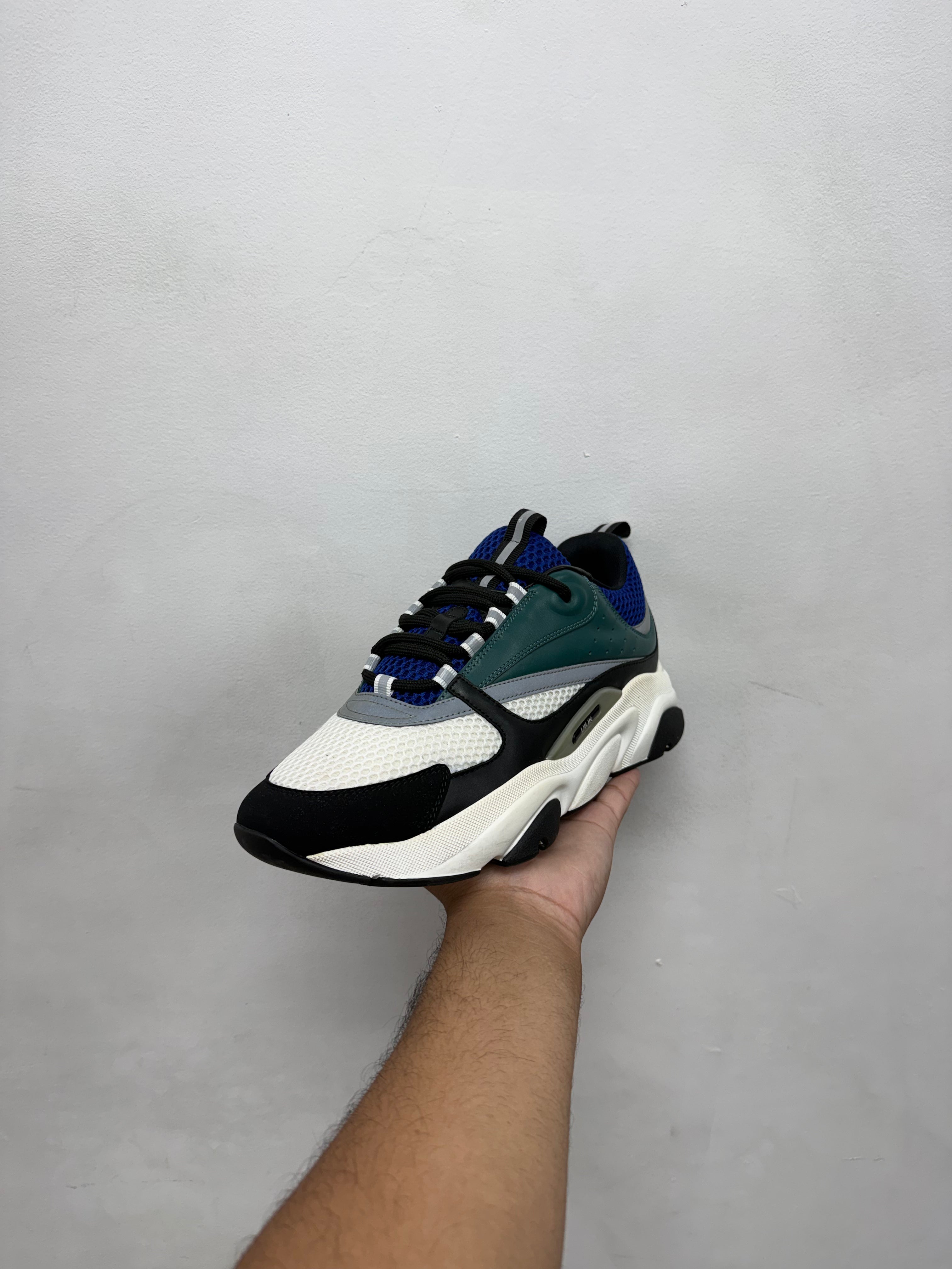 Dior B22 Teal Green Sneakers