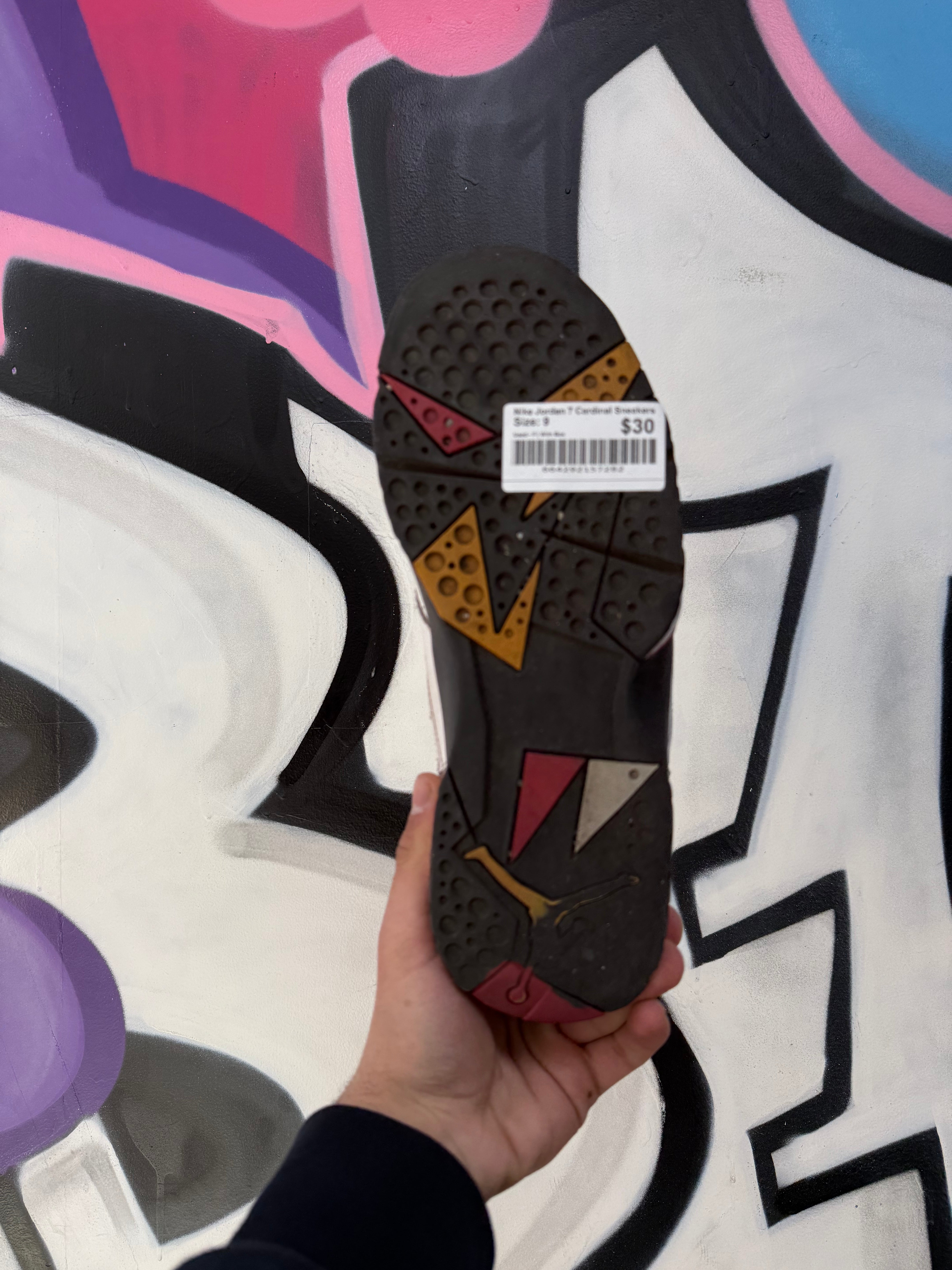 Nike Jordan 7 Cardinal Sneakers