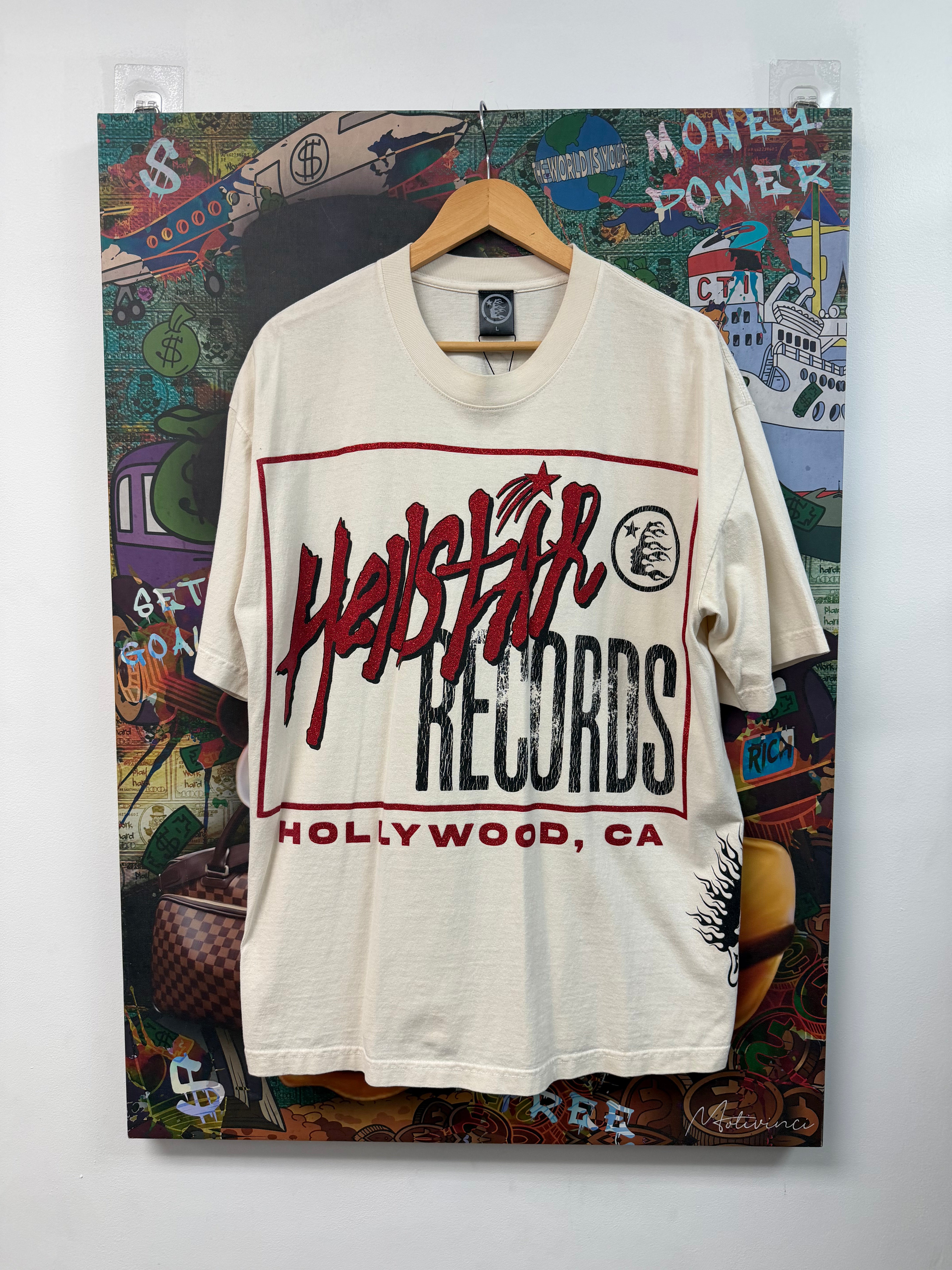 Hellstar Records Cream Tee