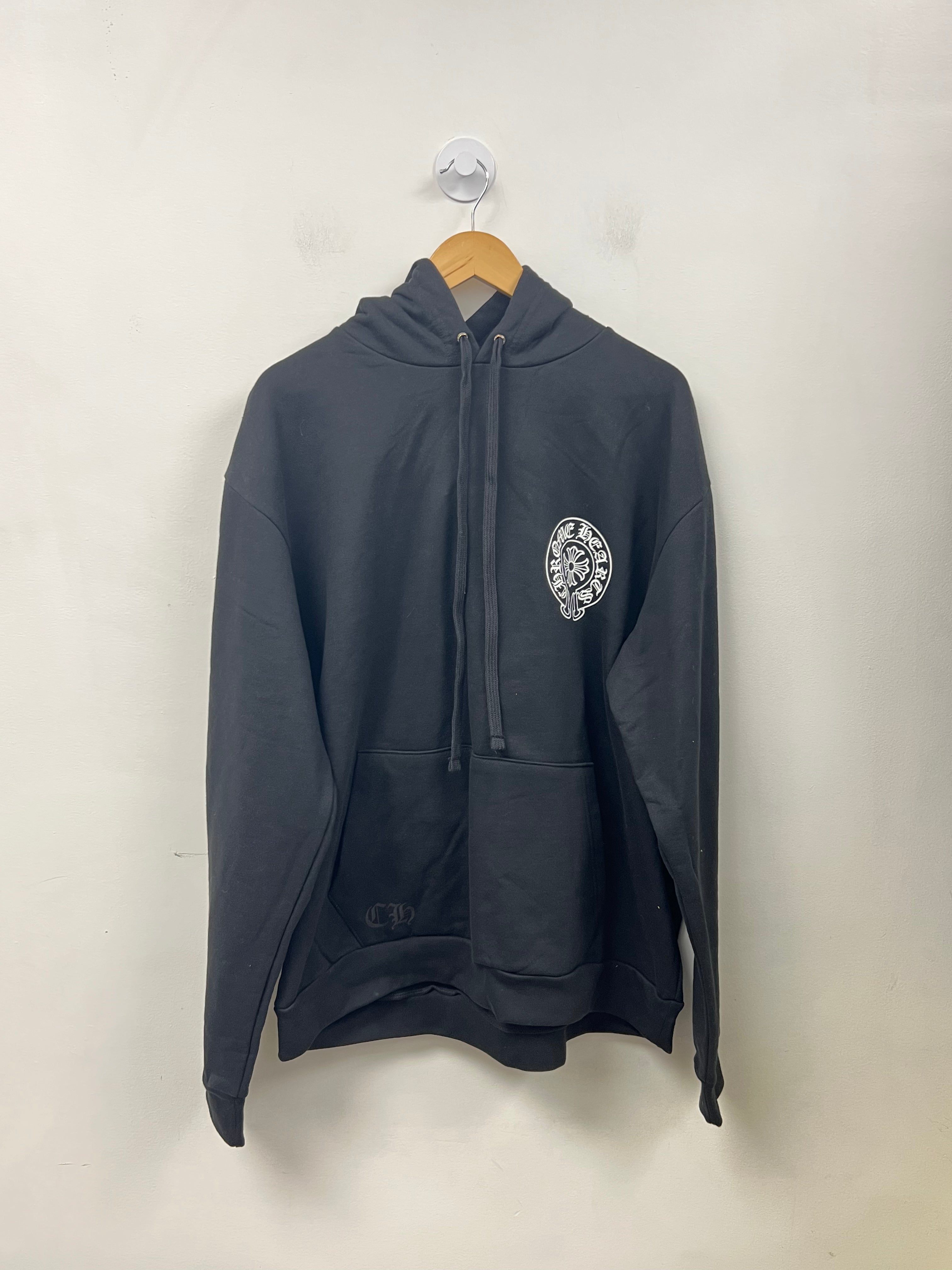 Chrome Hearts Black New York Horseshoe Hoodie