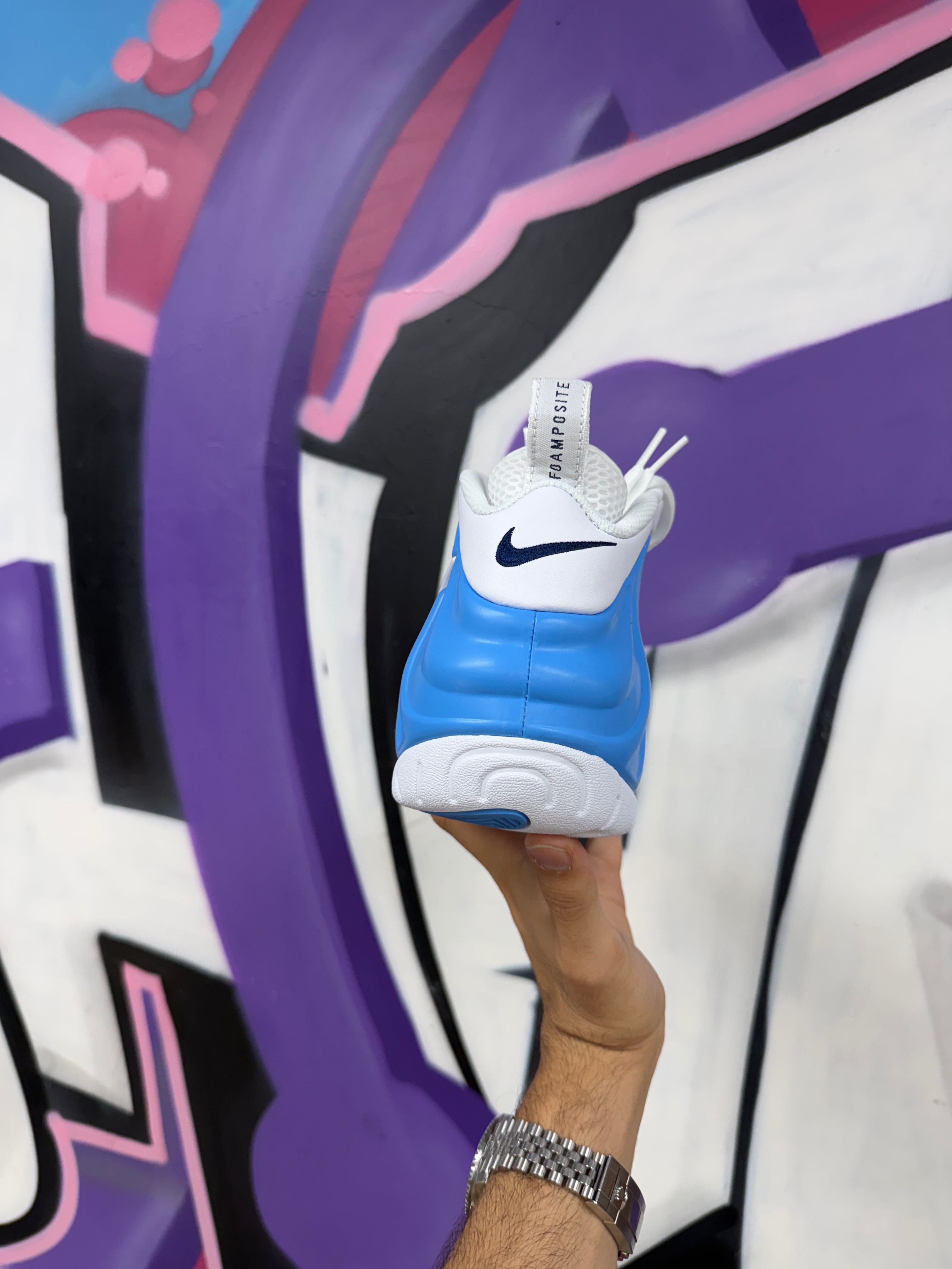 Nike Foamposite One University Blue Sneakers