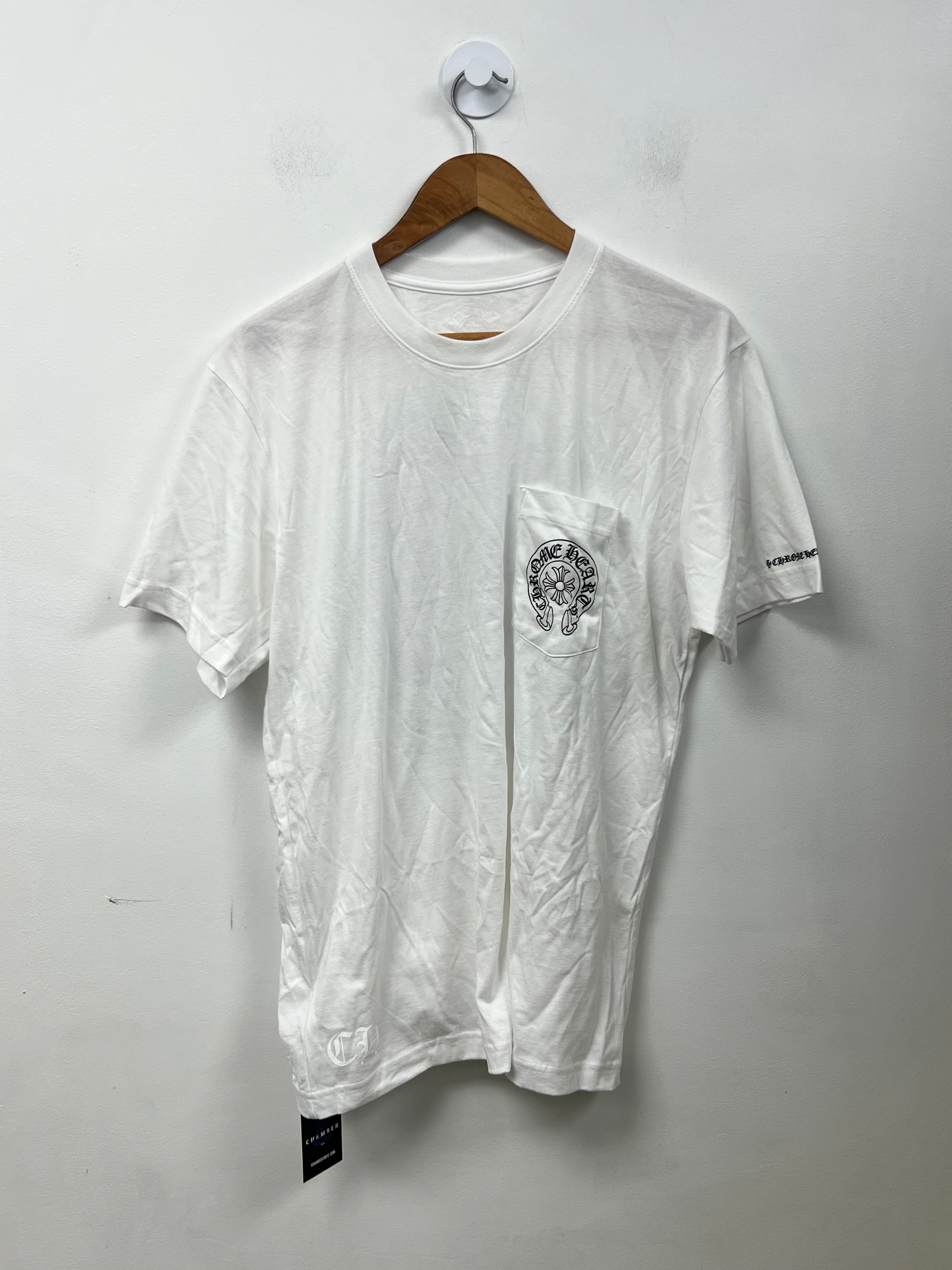 Chrome Hearts White Horseshoe Tee