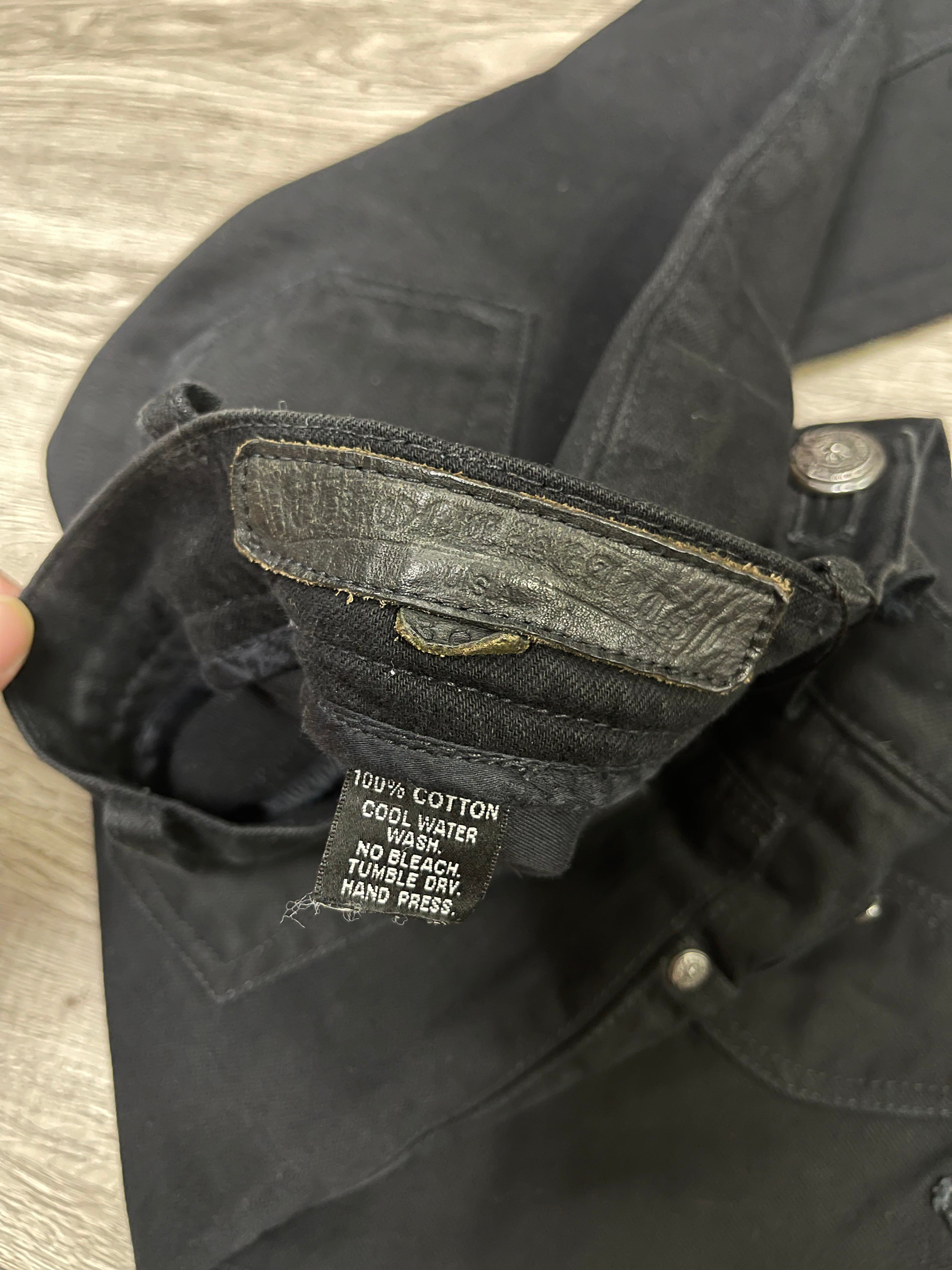 Chrome Hearts Black Jeans