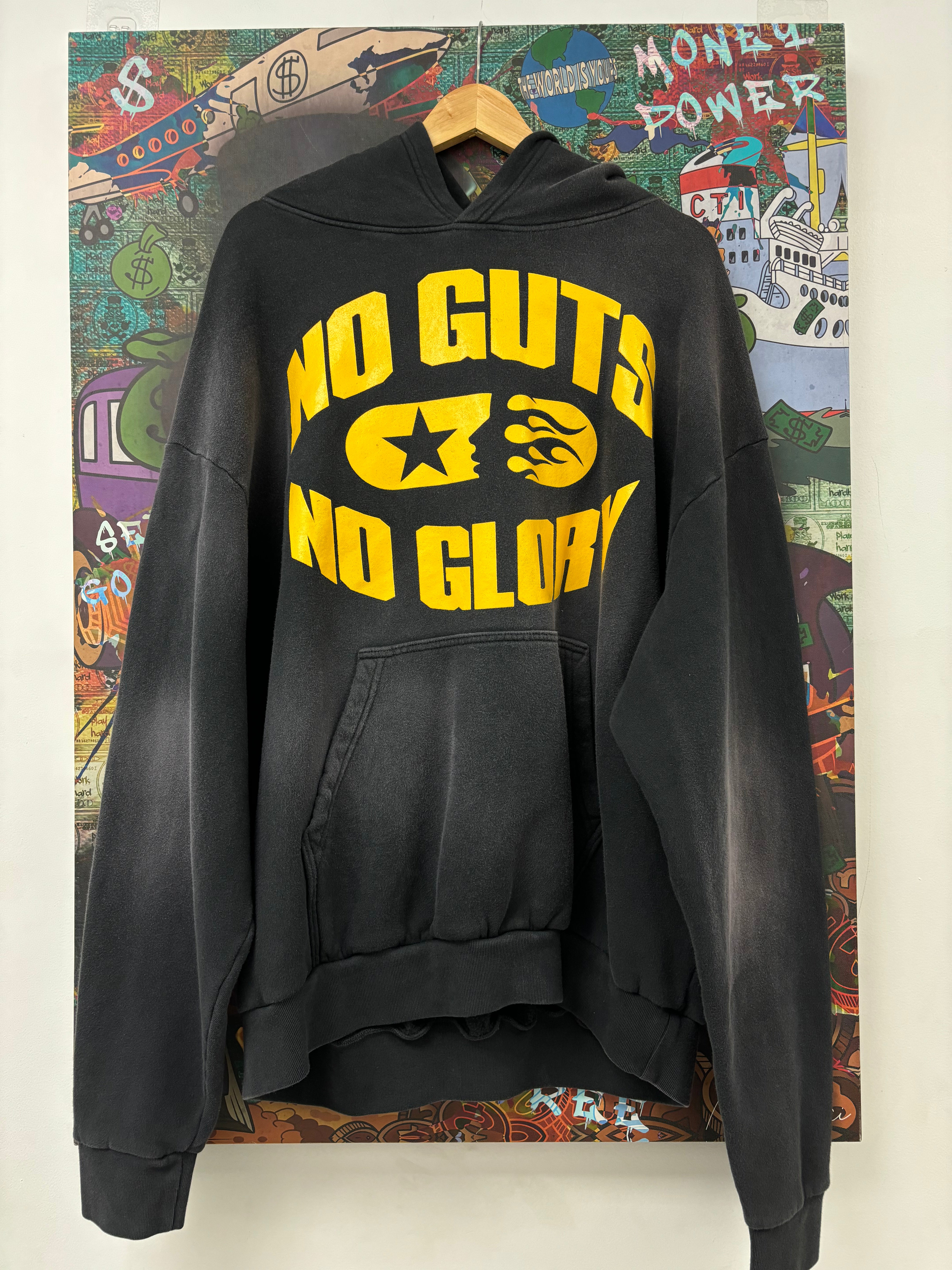Hellstar Hoodie No Guts No Glory New XXL