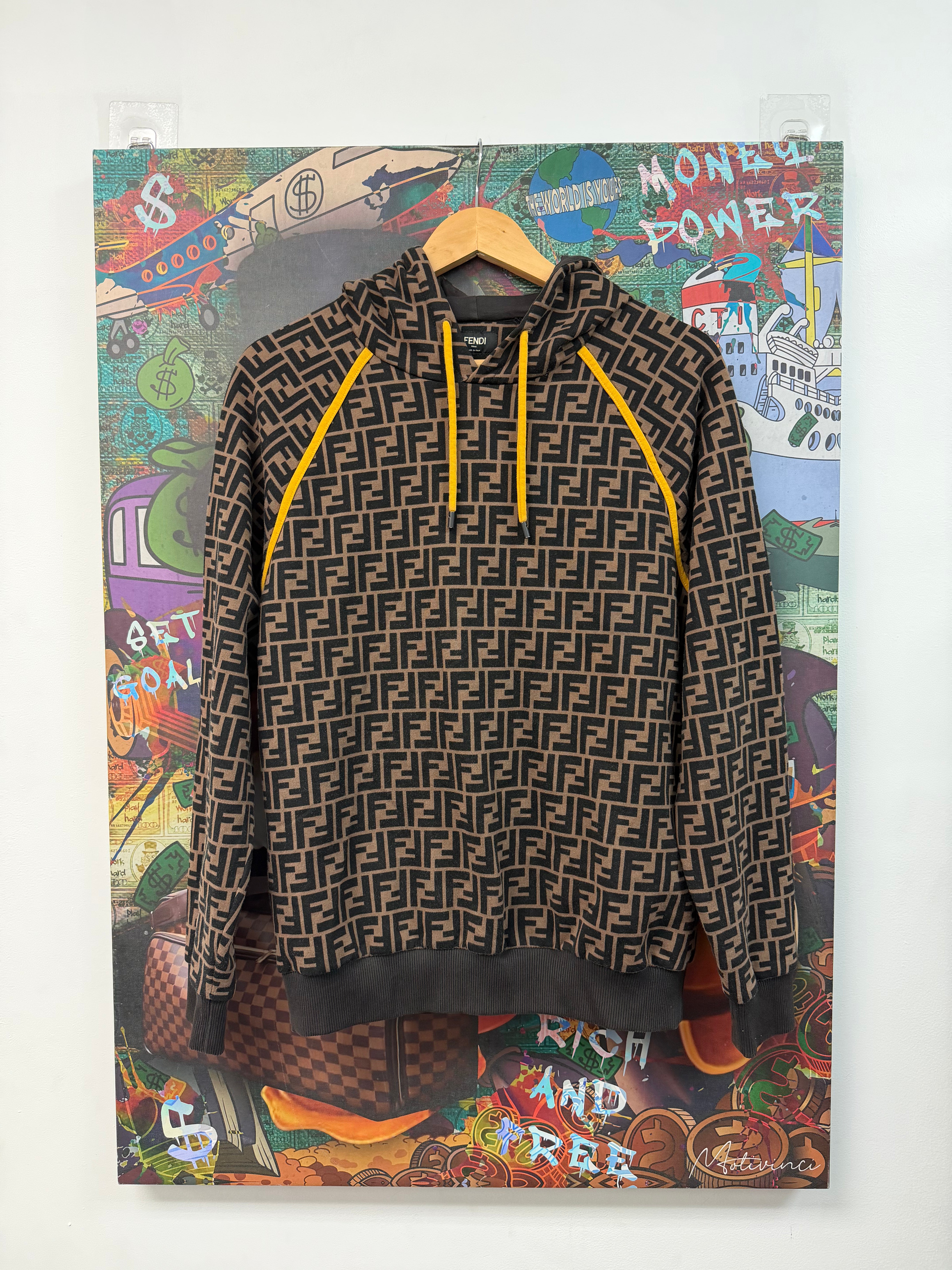 Fendi Monogram All Over Hoodie