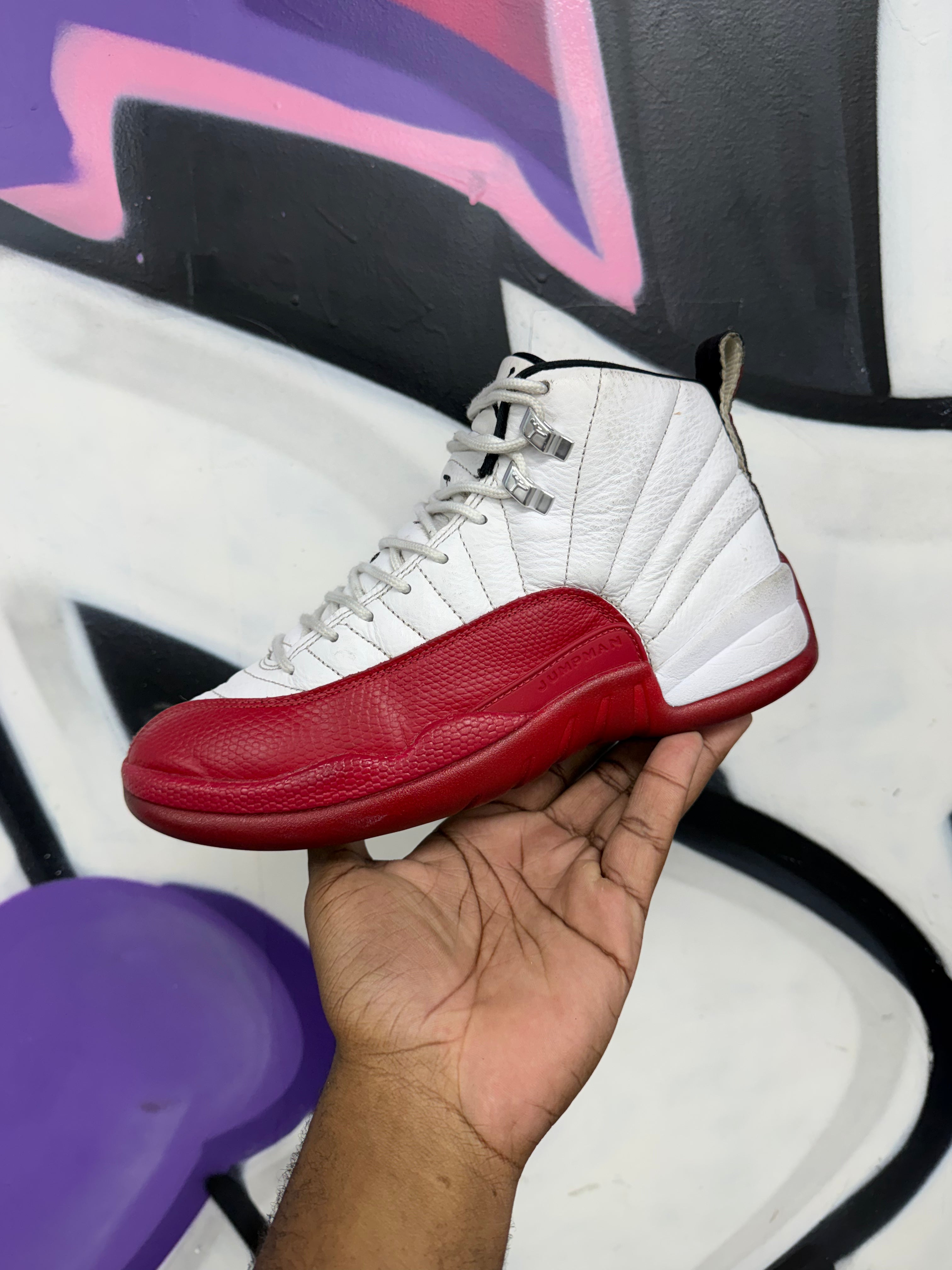Nike Jordan 12 Cherry Sneakers