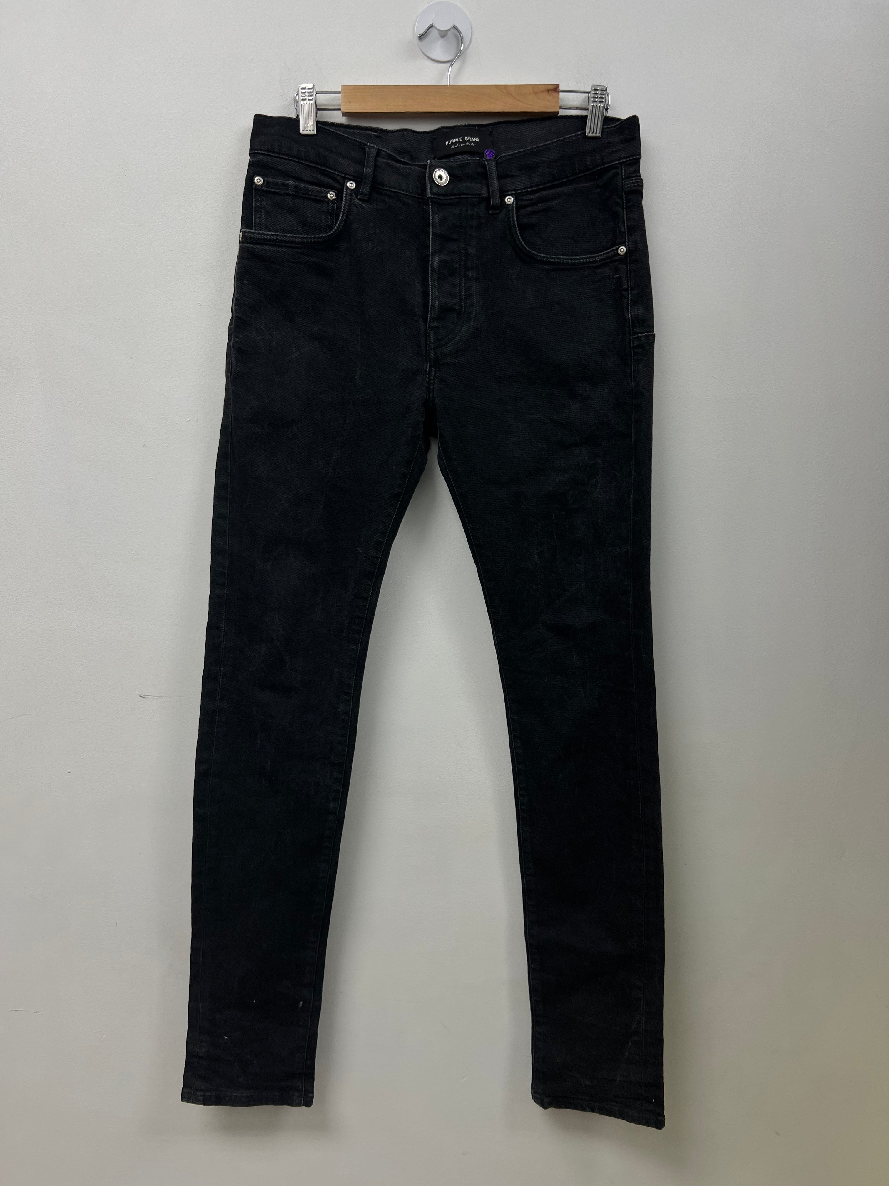 Purple Brand Black Jeans