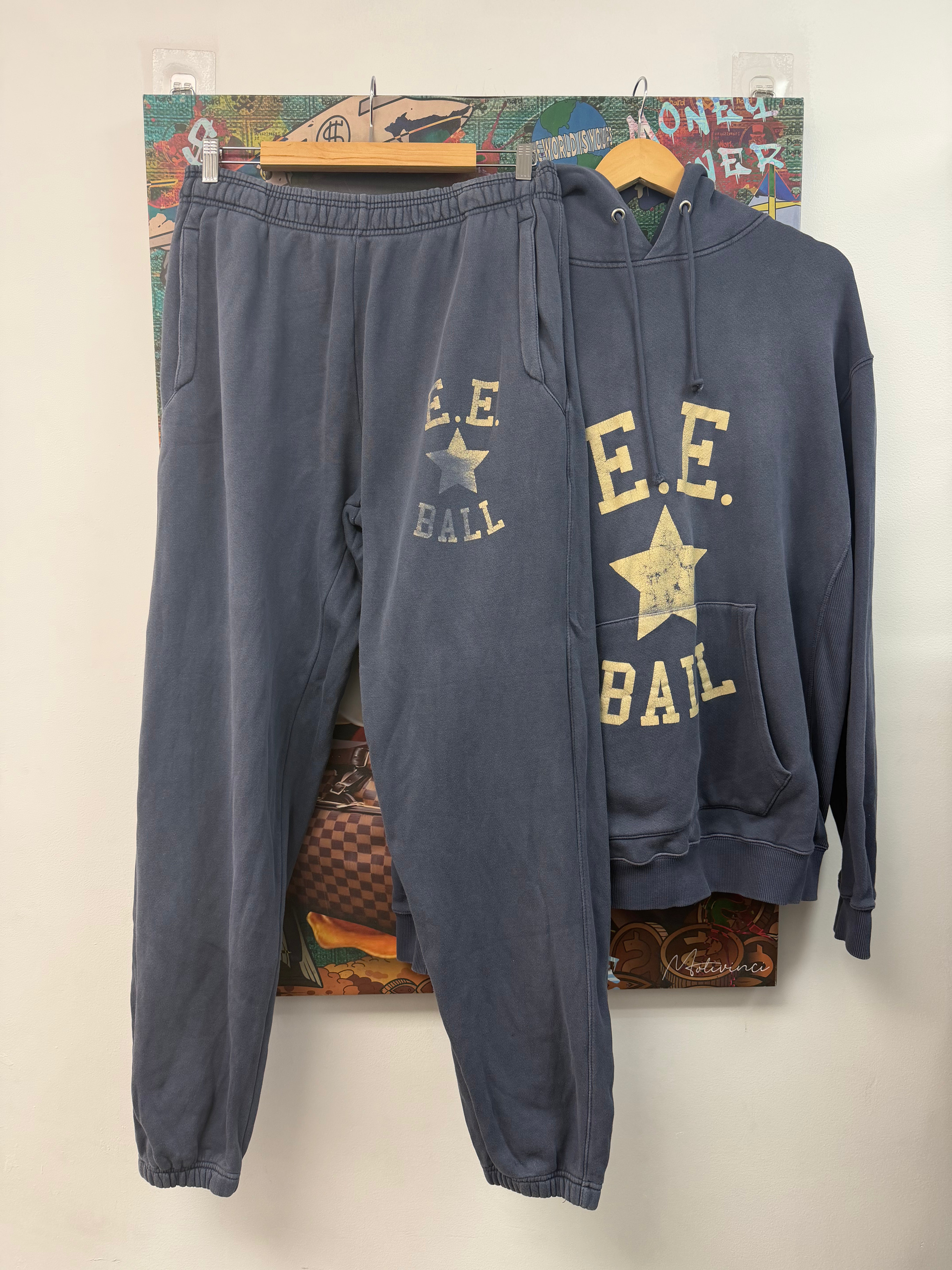 Eric Emanuel Ball Blue Sweatsuit