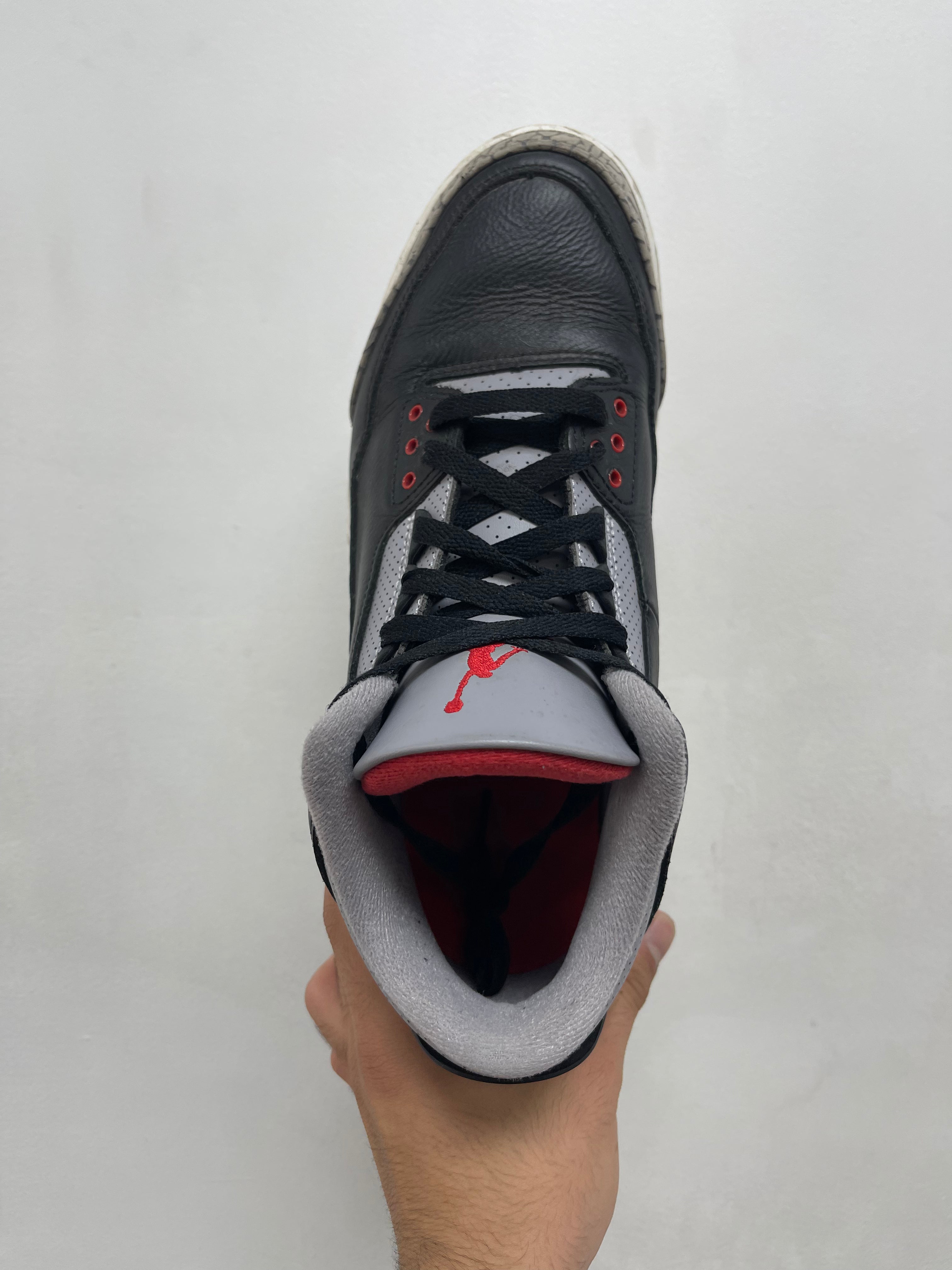 Jordan 3 Black Cement Sneakers