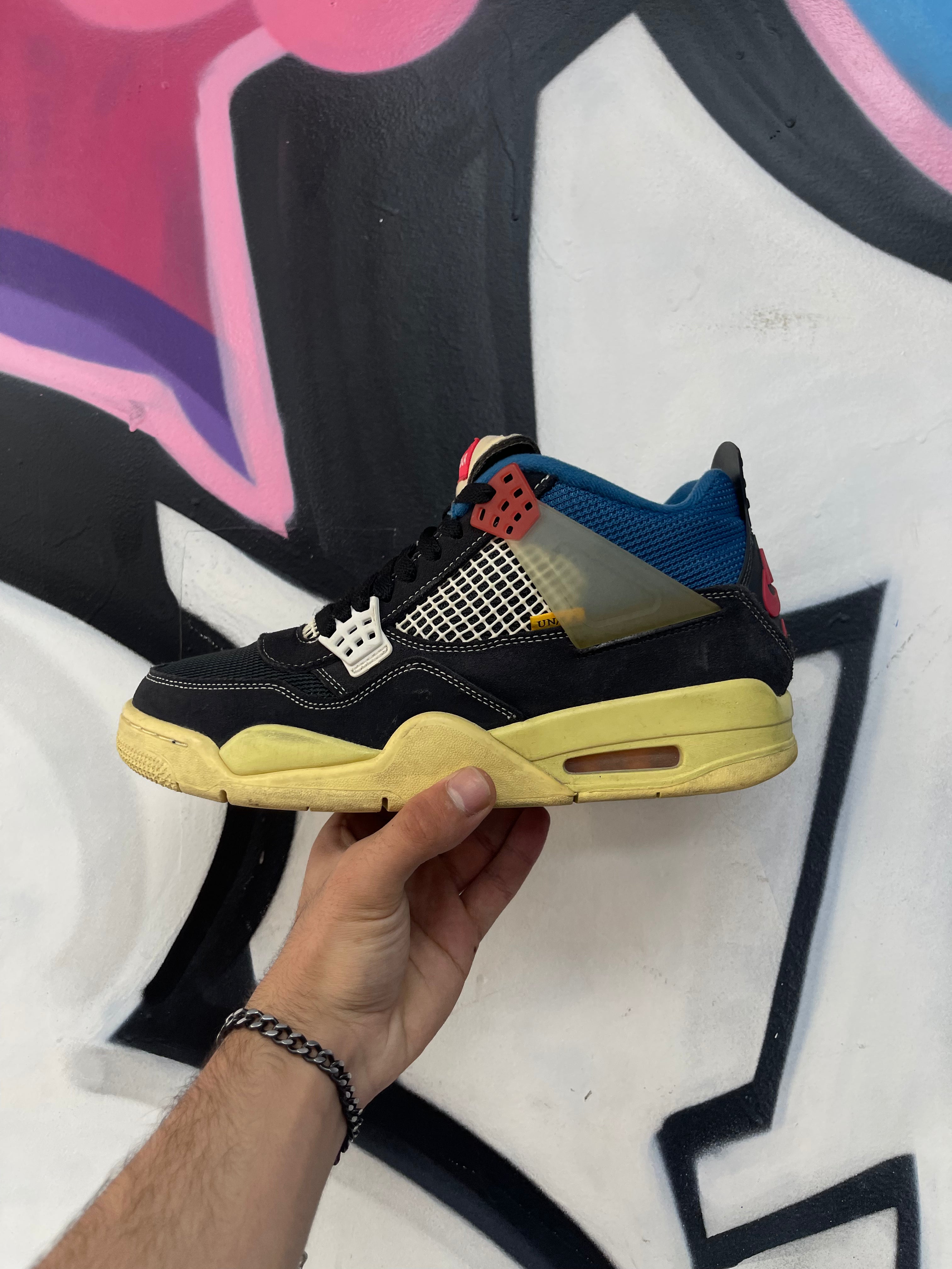 Jordan 4 Union Off Noir Sneakers