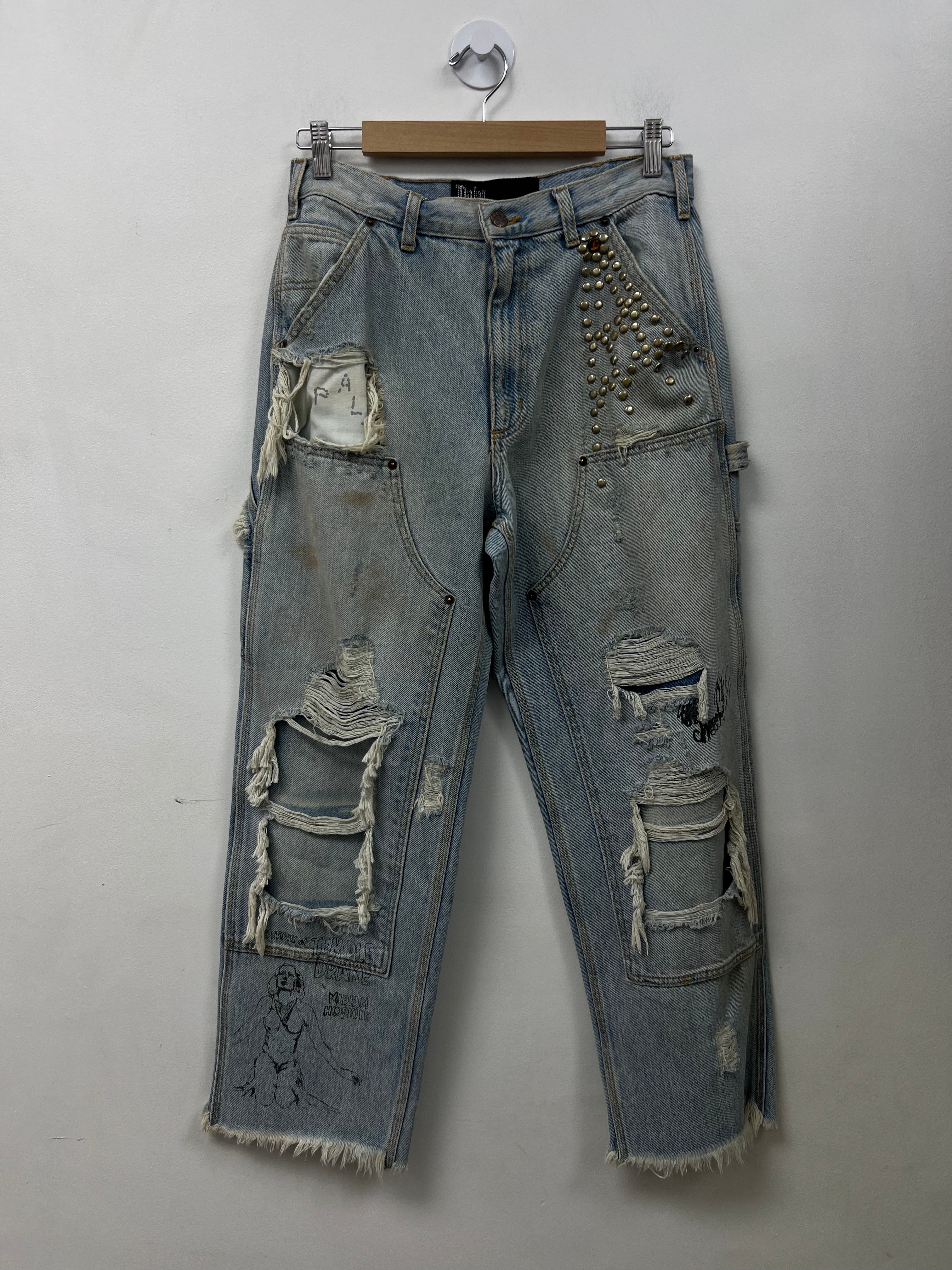 Paly Busted Double Knee Jeans