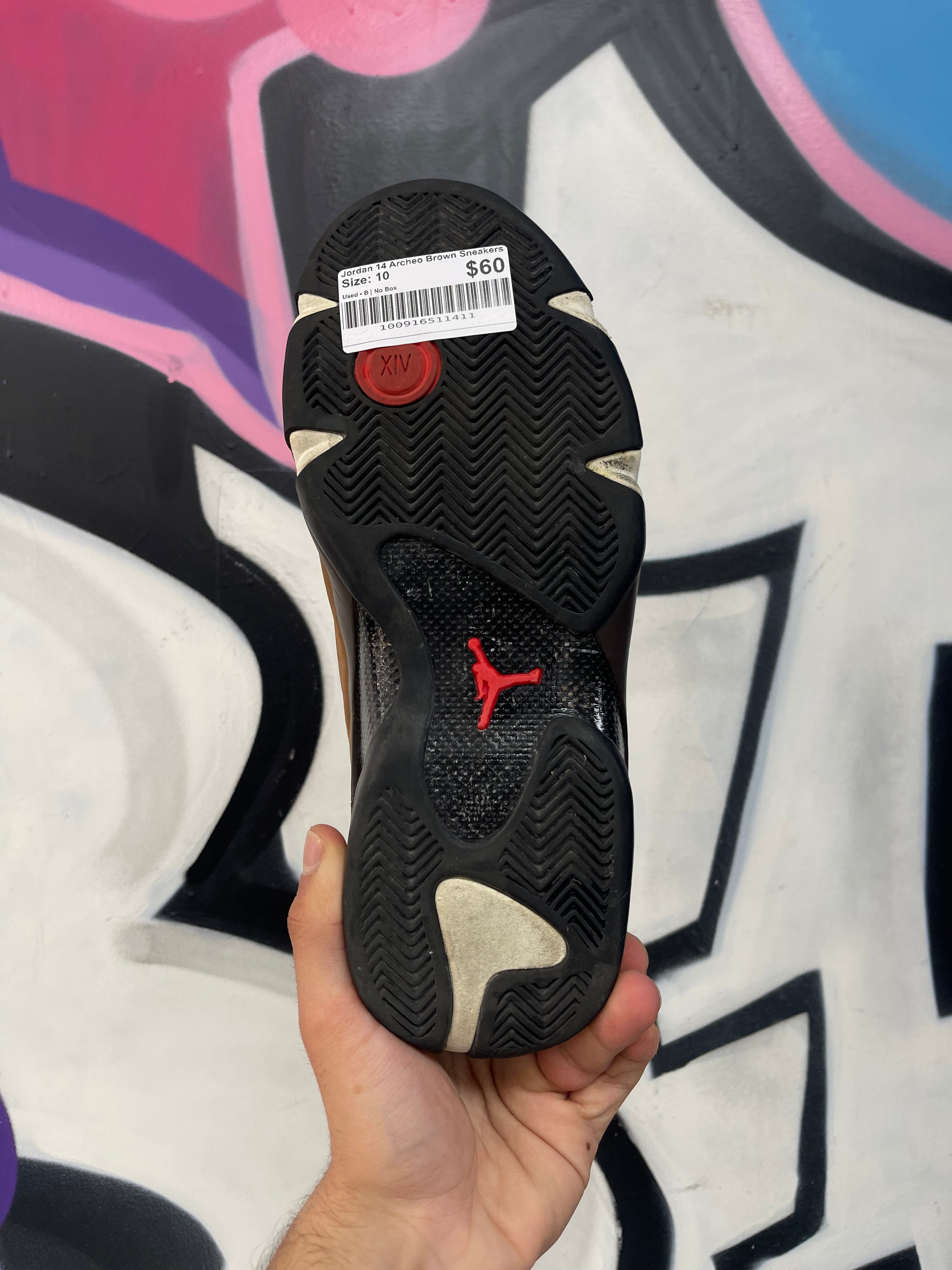Jordan 14 Archeo Brown Sneakers