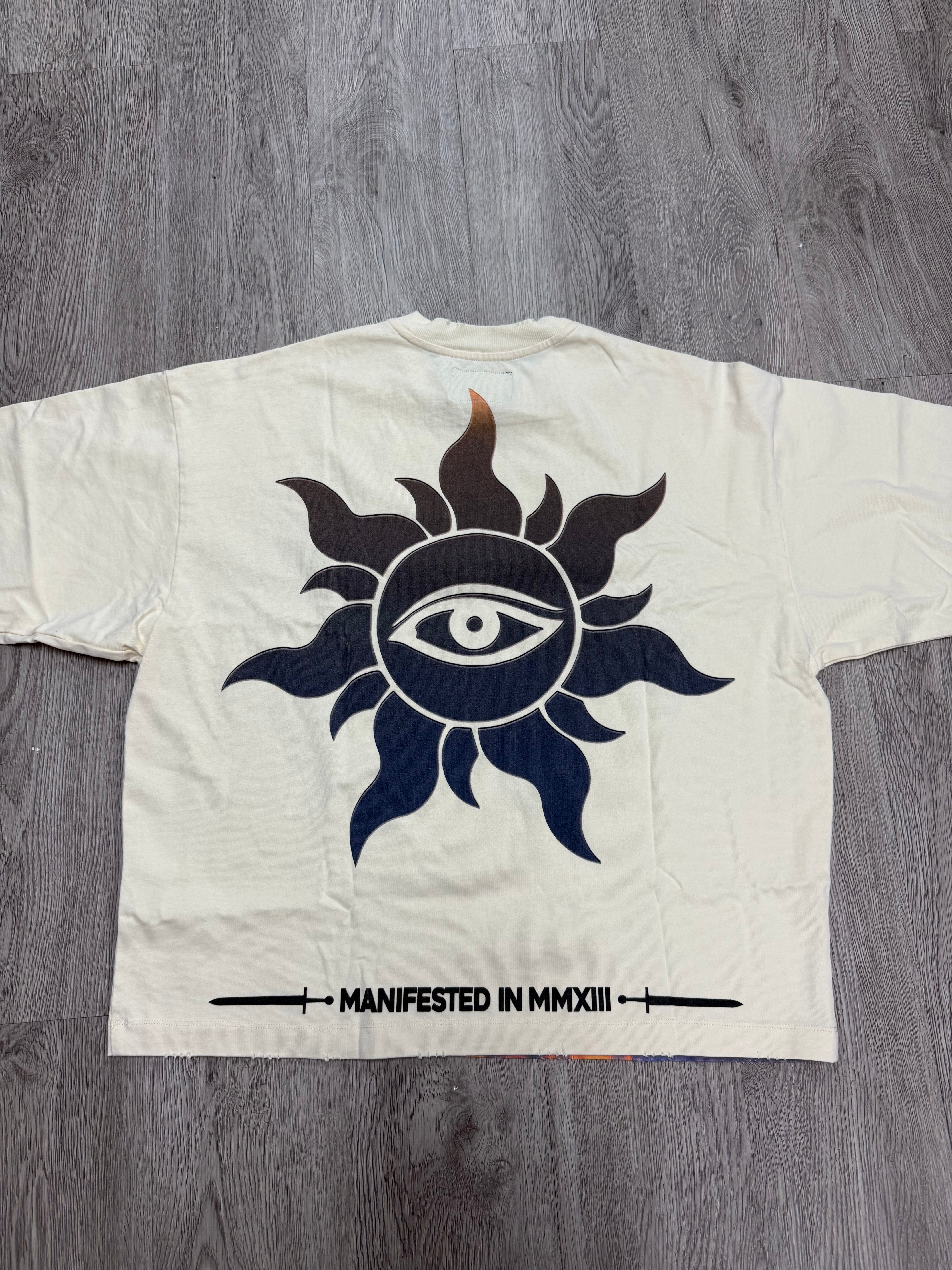 Godspeed Purple City Tee Bone Cream