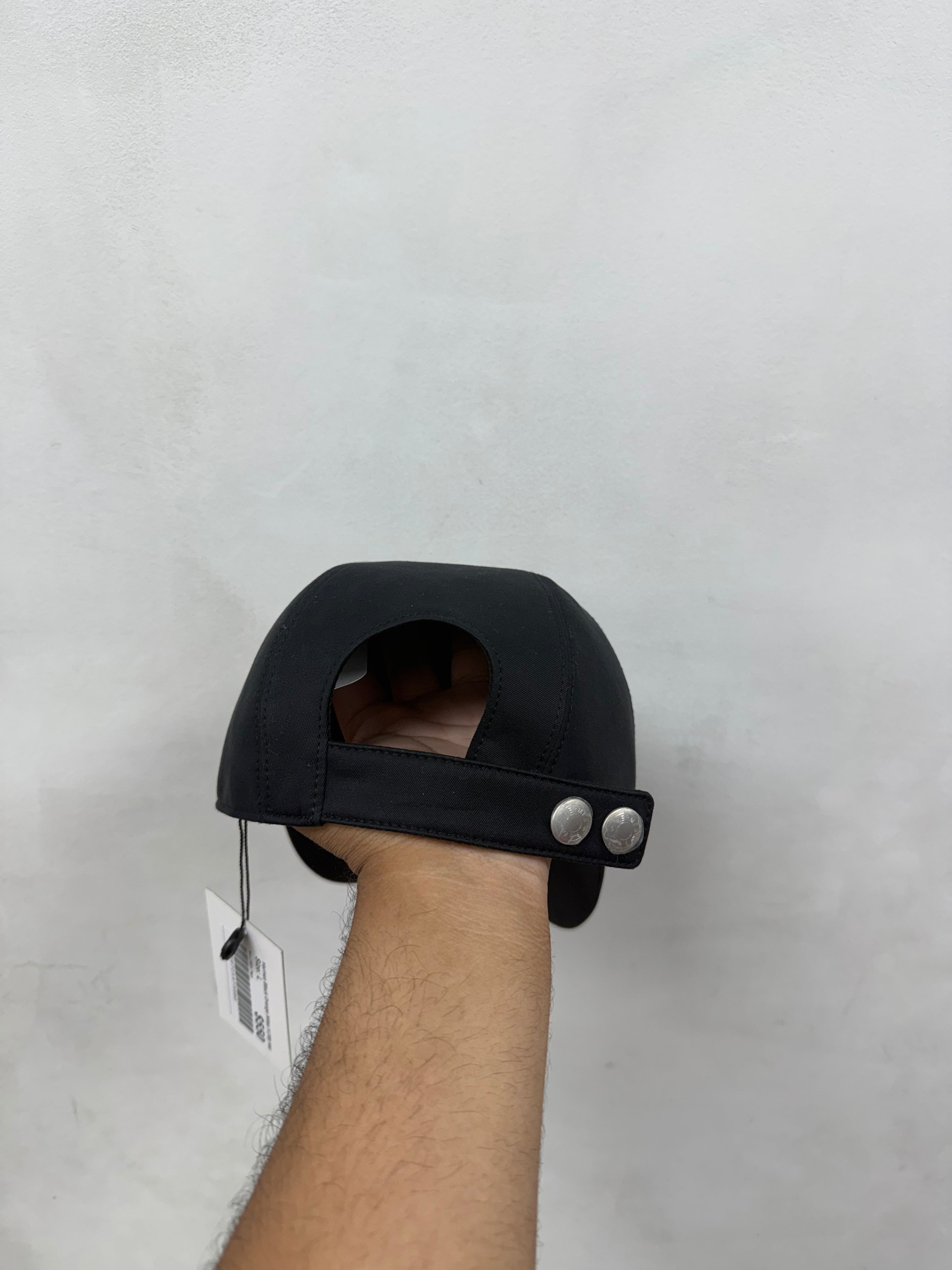 Hermes Black Orange Miles H (59) Hat
