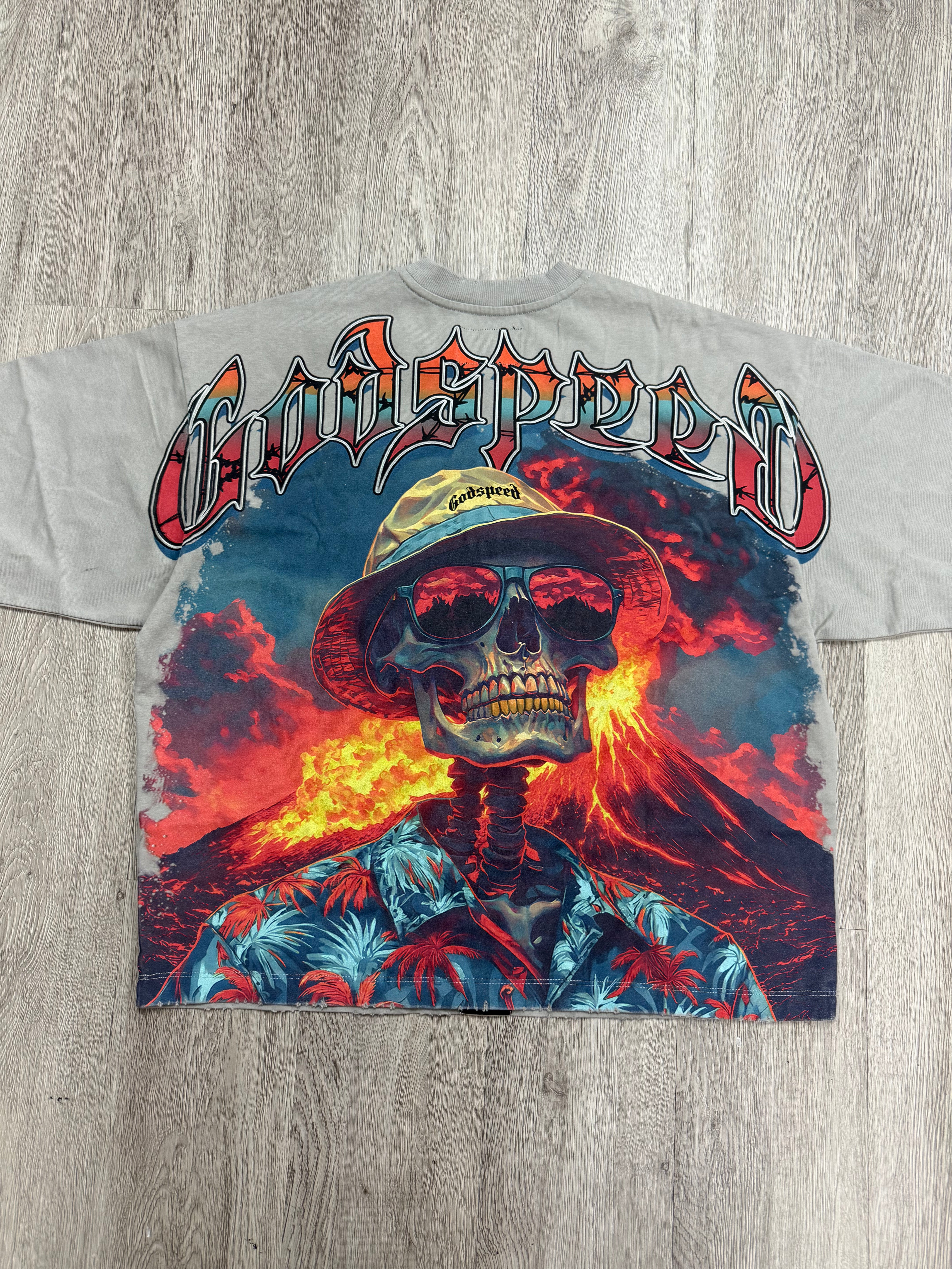 Godspeed Natural Disaster Tee Stone Wash