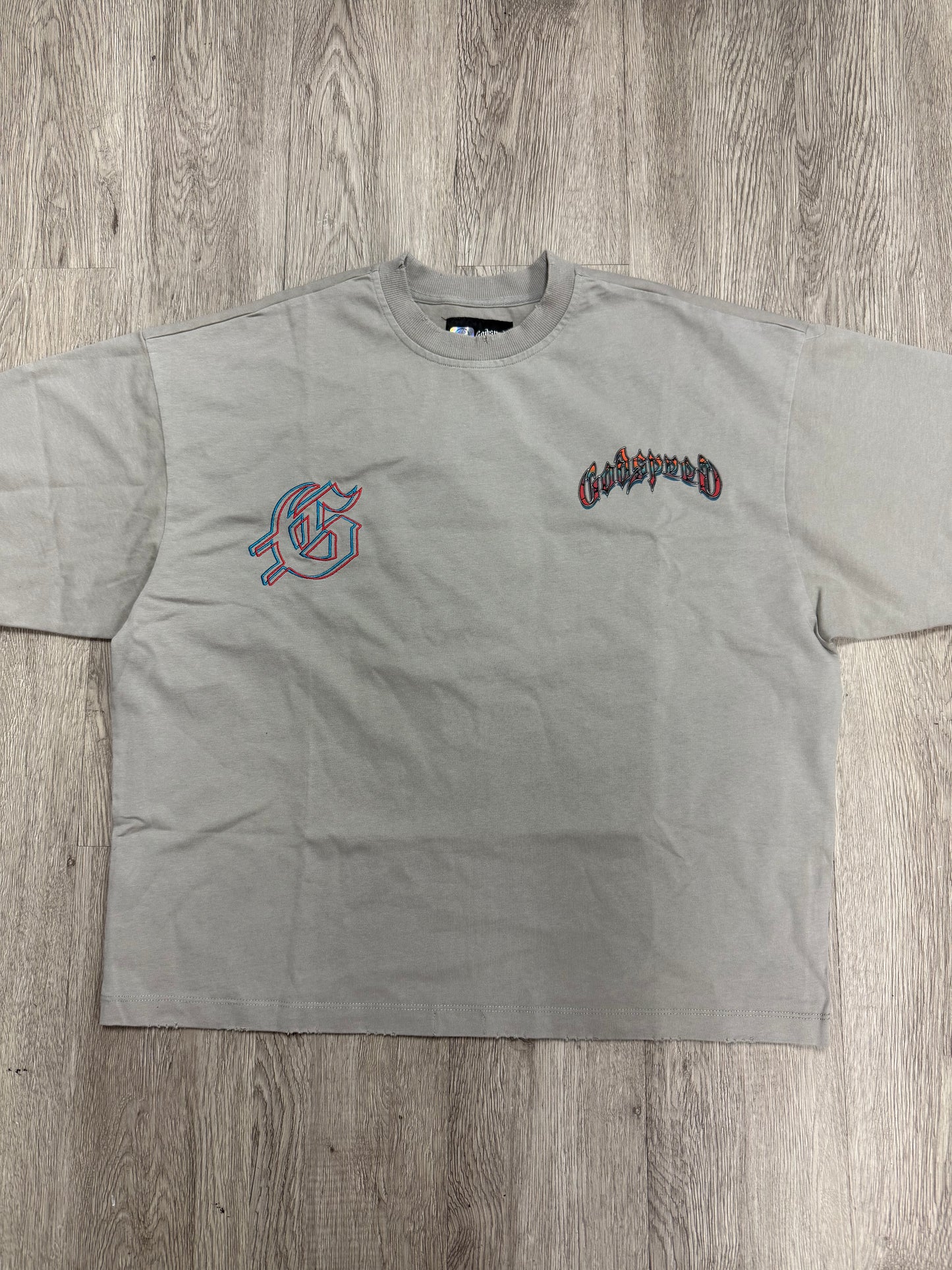 Godspeed Natural Disaster Tee Stone Wash (XS-XL) New