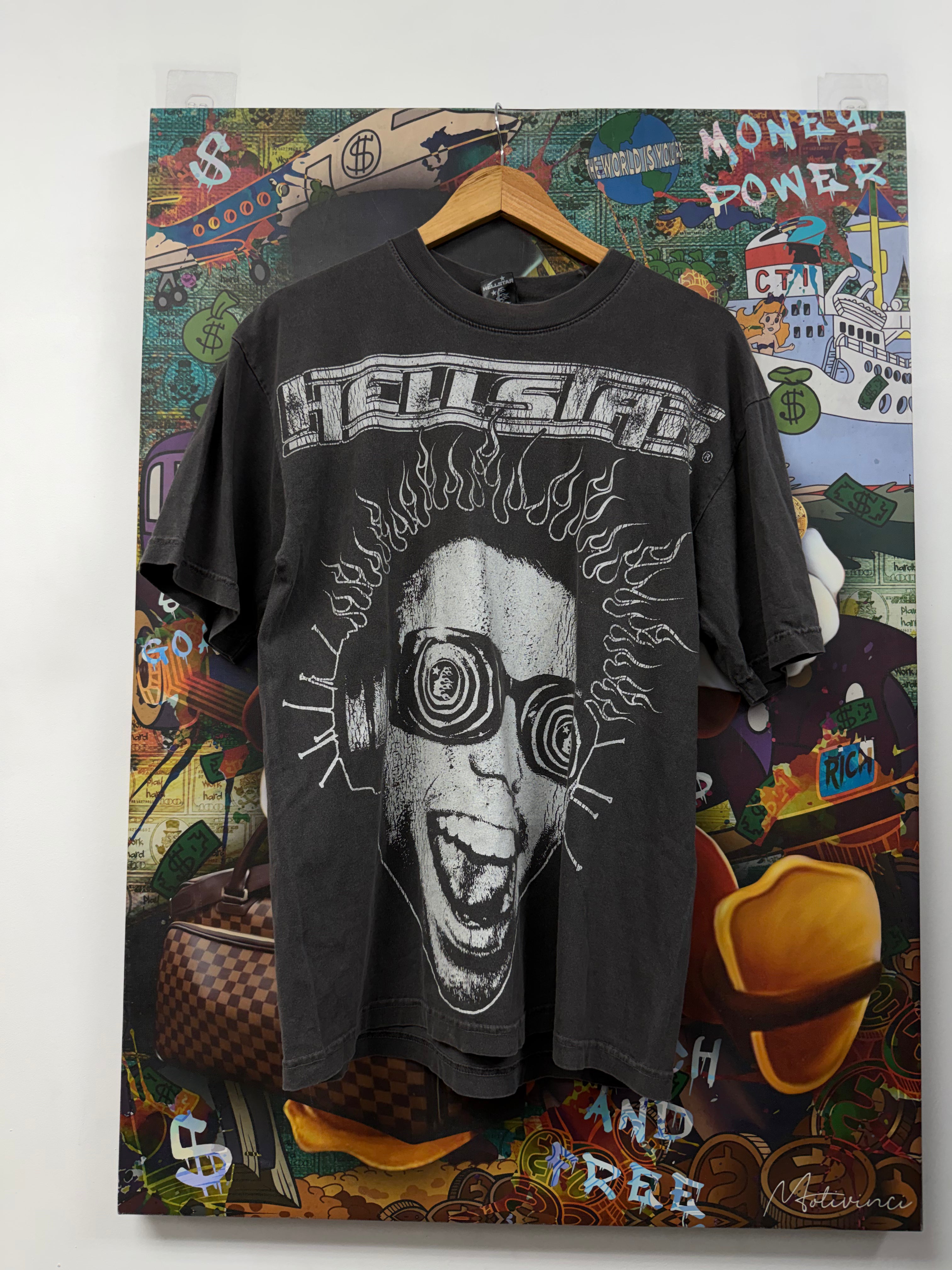 Hellstar Grey Rage Tee
