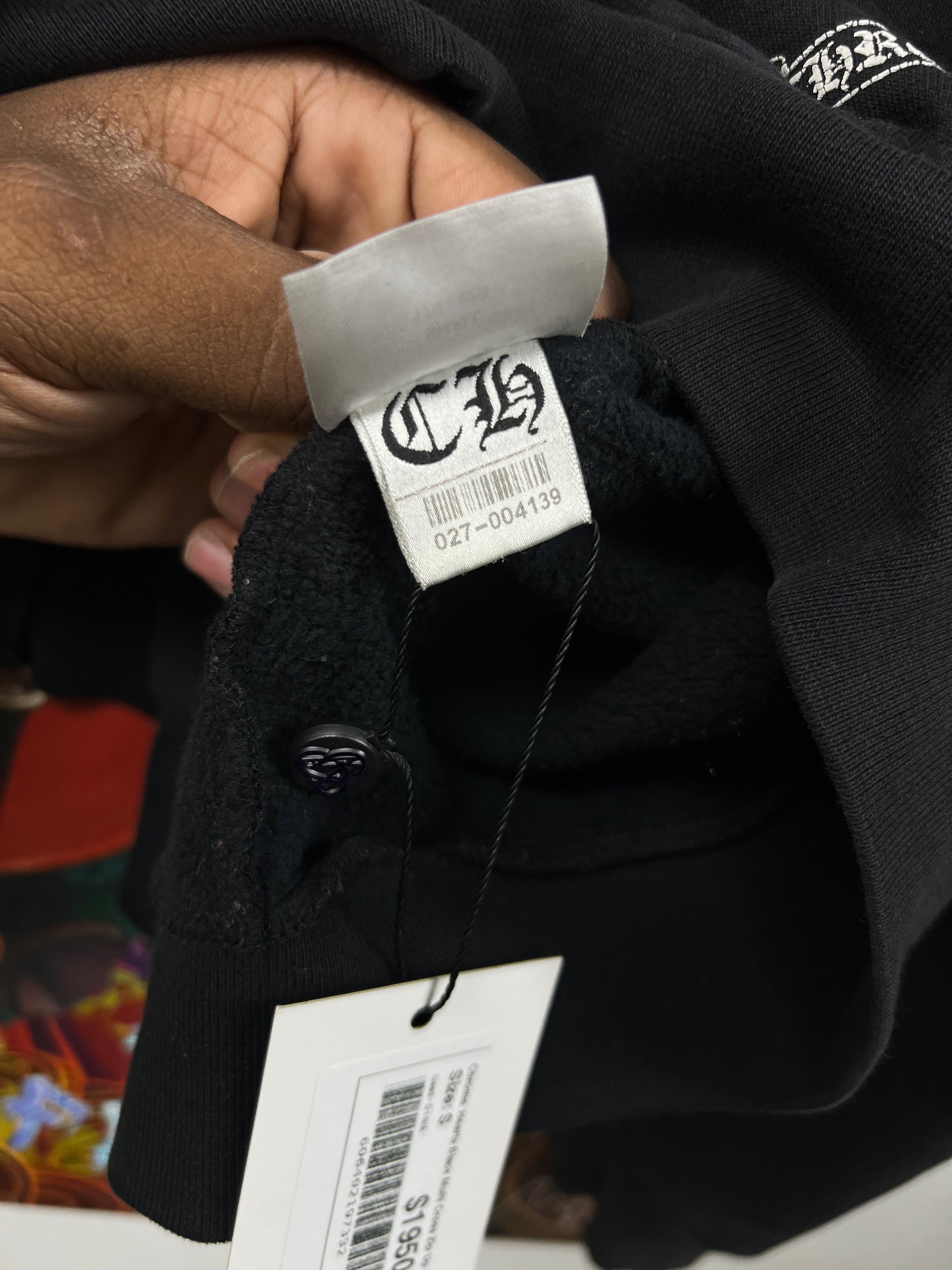 Chrome Hearts Black Multi Cross Zip Up