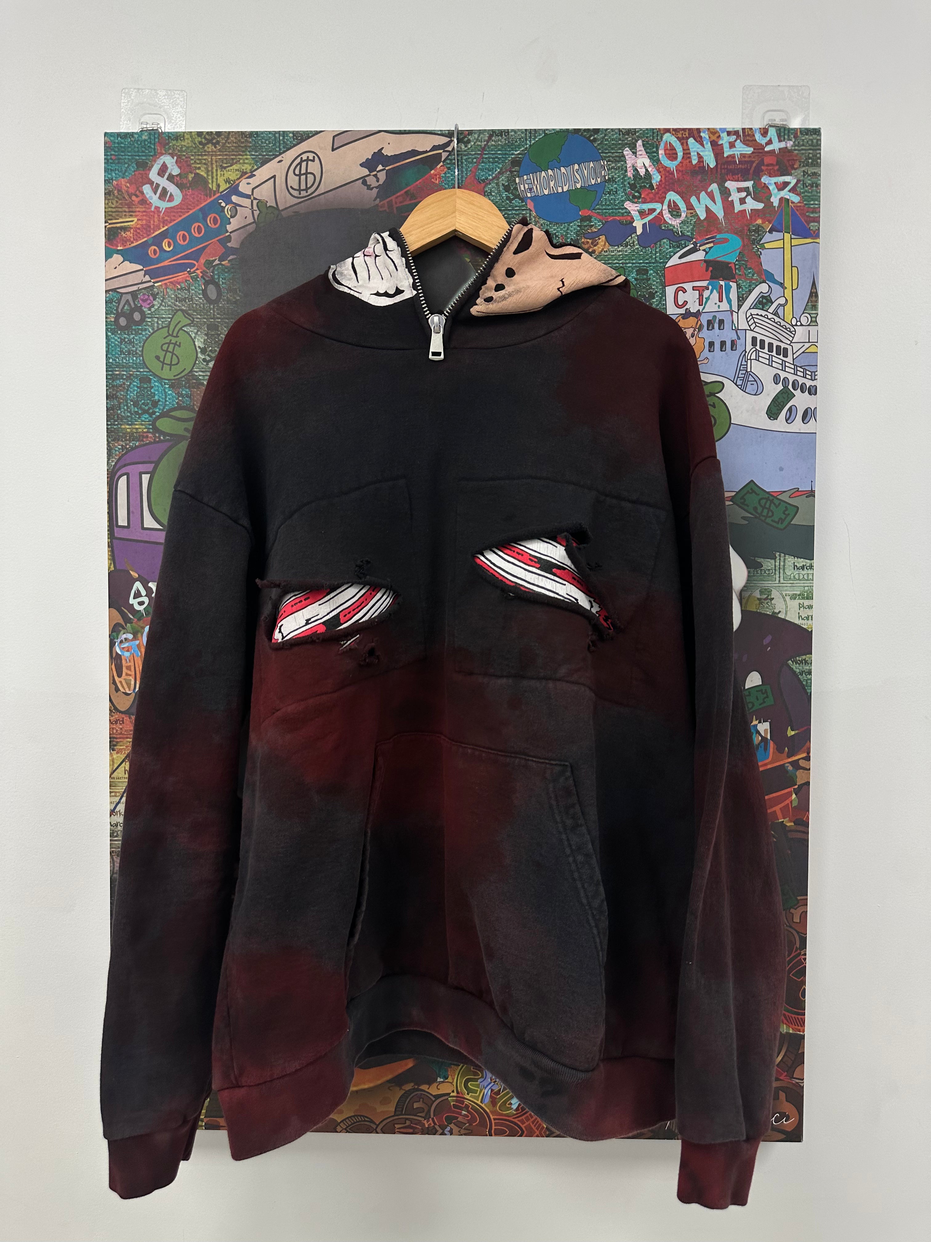 Warren Lotas Freddy Zip Up Hoodie Used XL