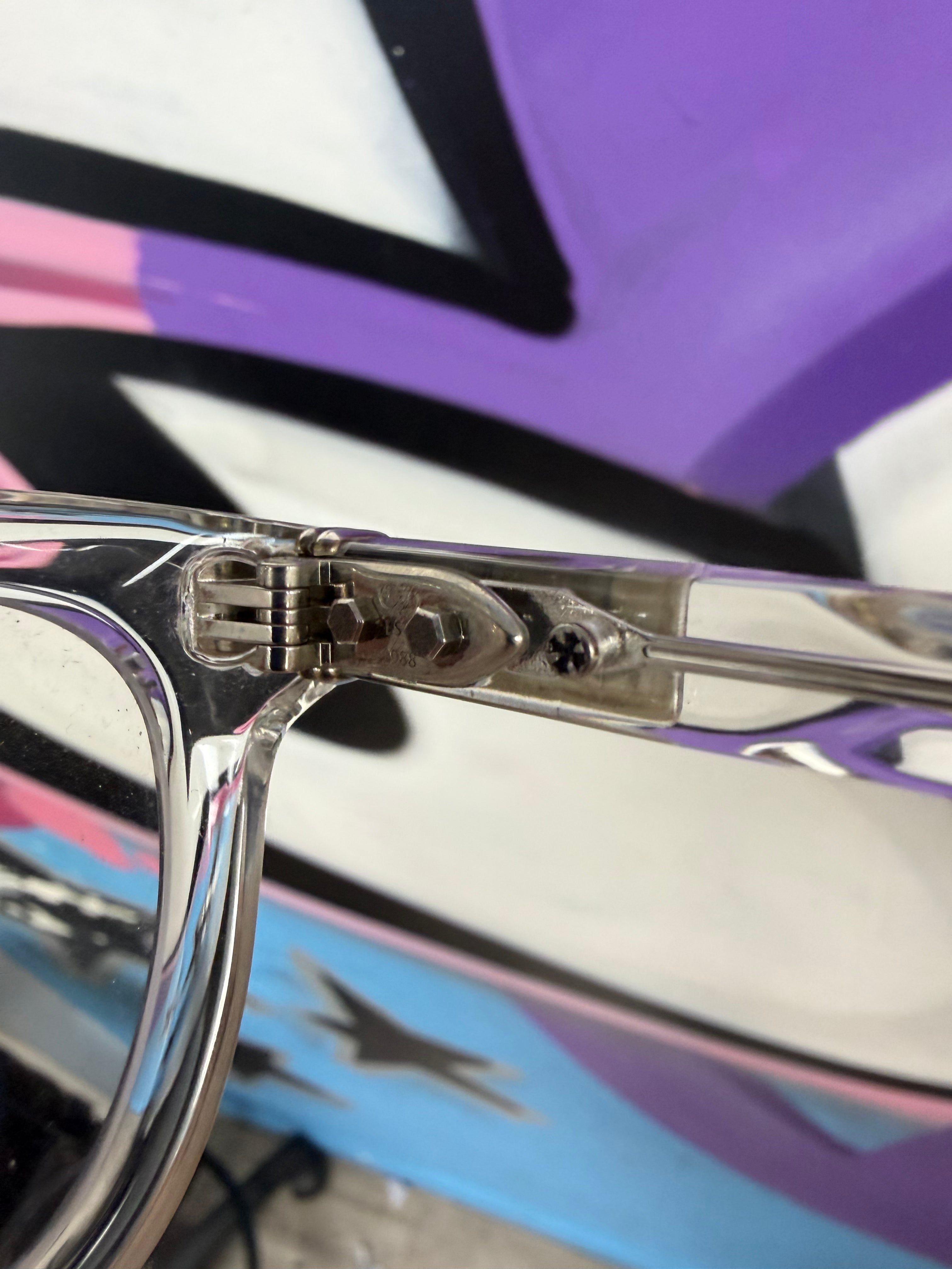 Chrome Hearts Clear Smoke Show Glasses