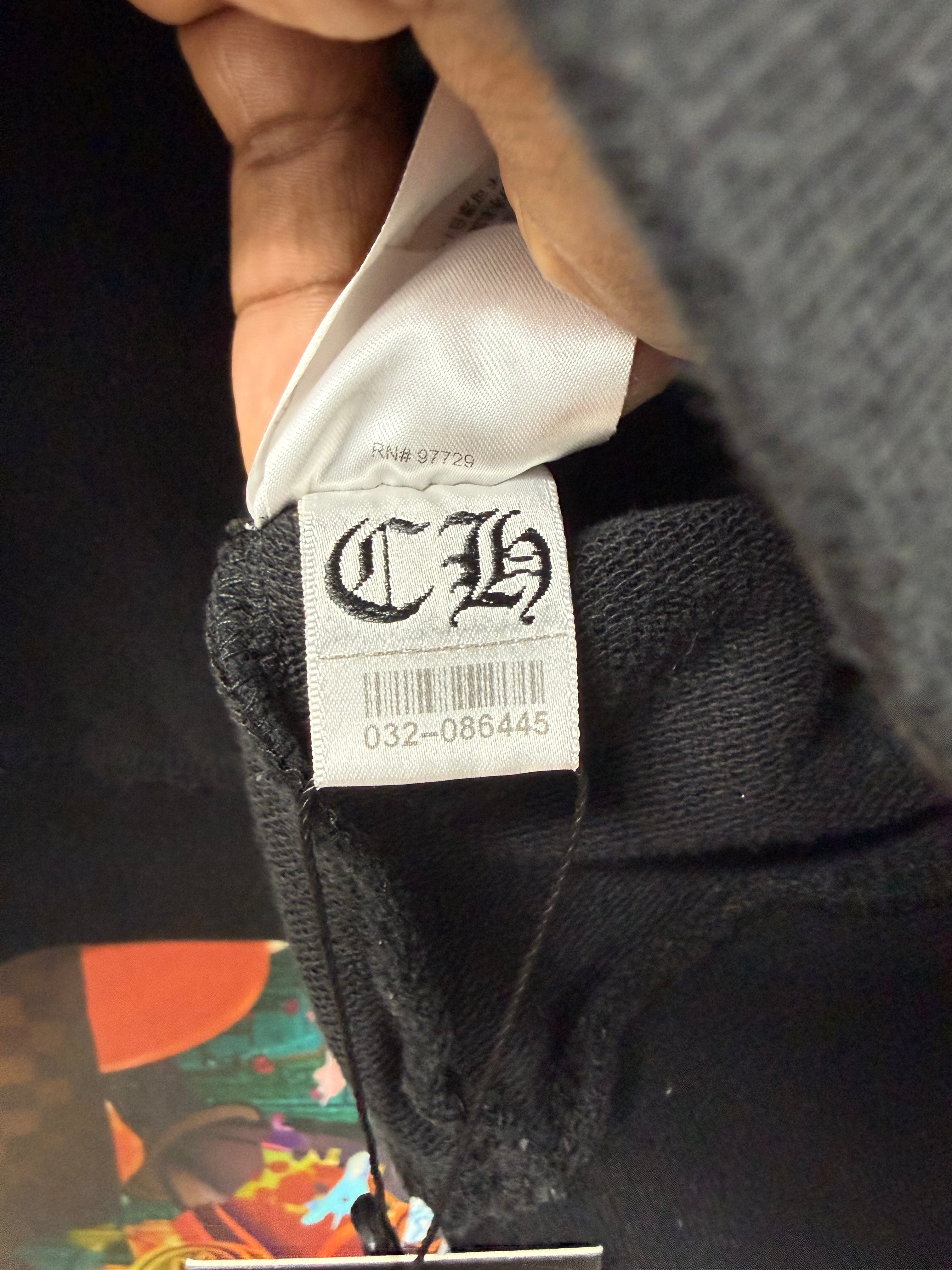Chrome Hearts Black Plus Monogram Horseshoe Hoodie