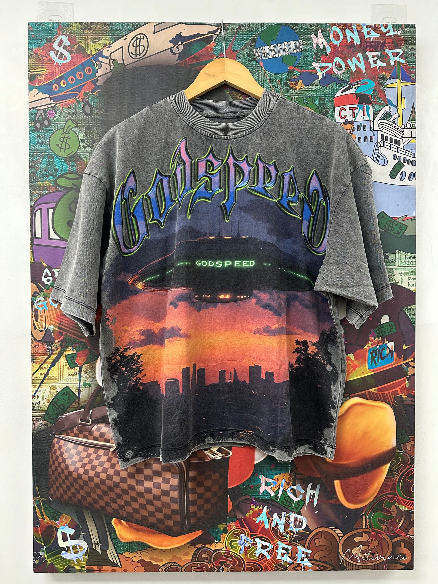 Godspeed U.A.P Tee Grey (XS-XXL) New