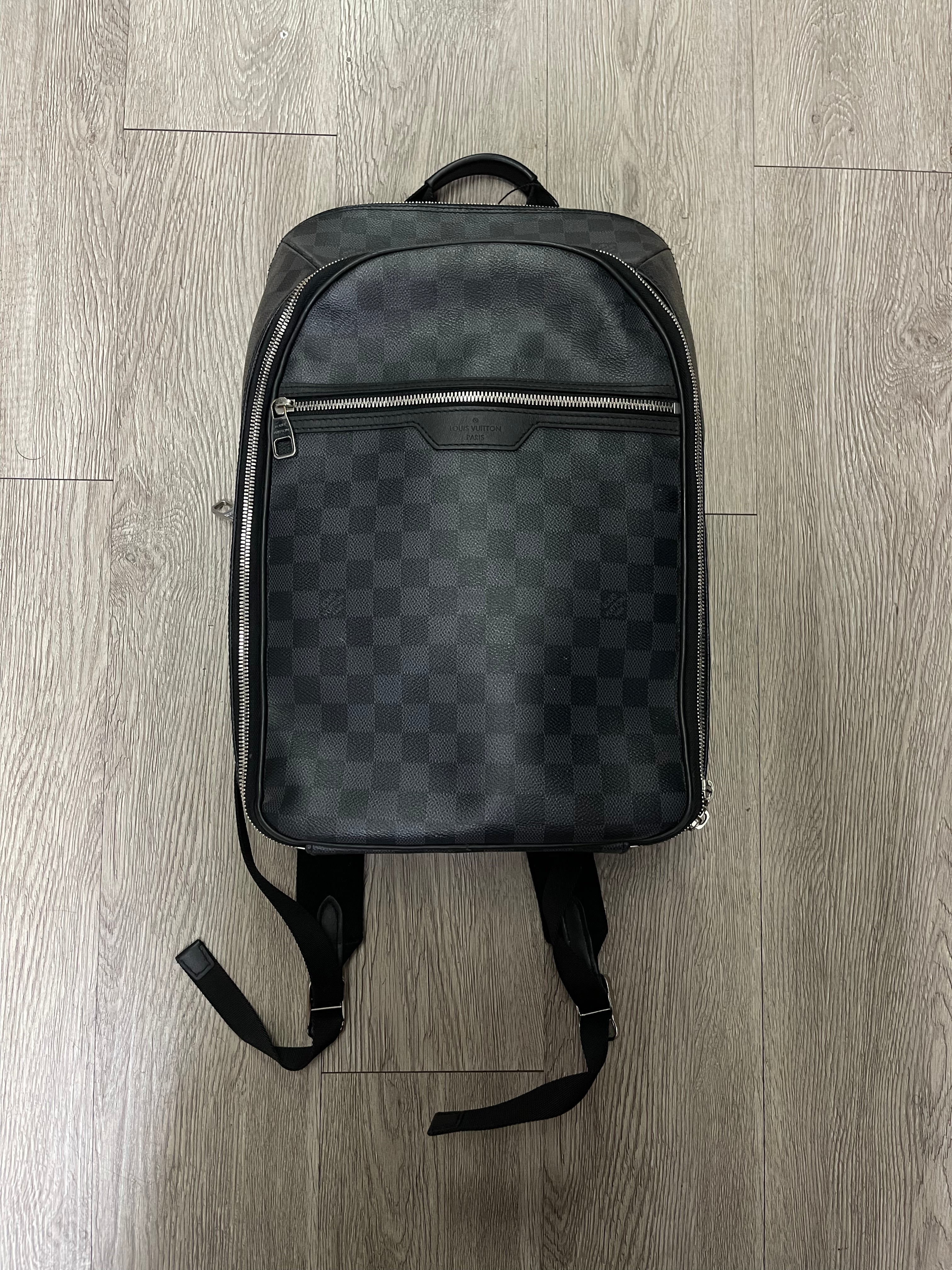 Louis Vuitton Black Damier Backpack