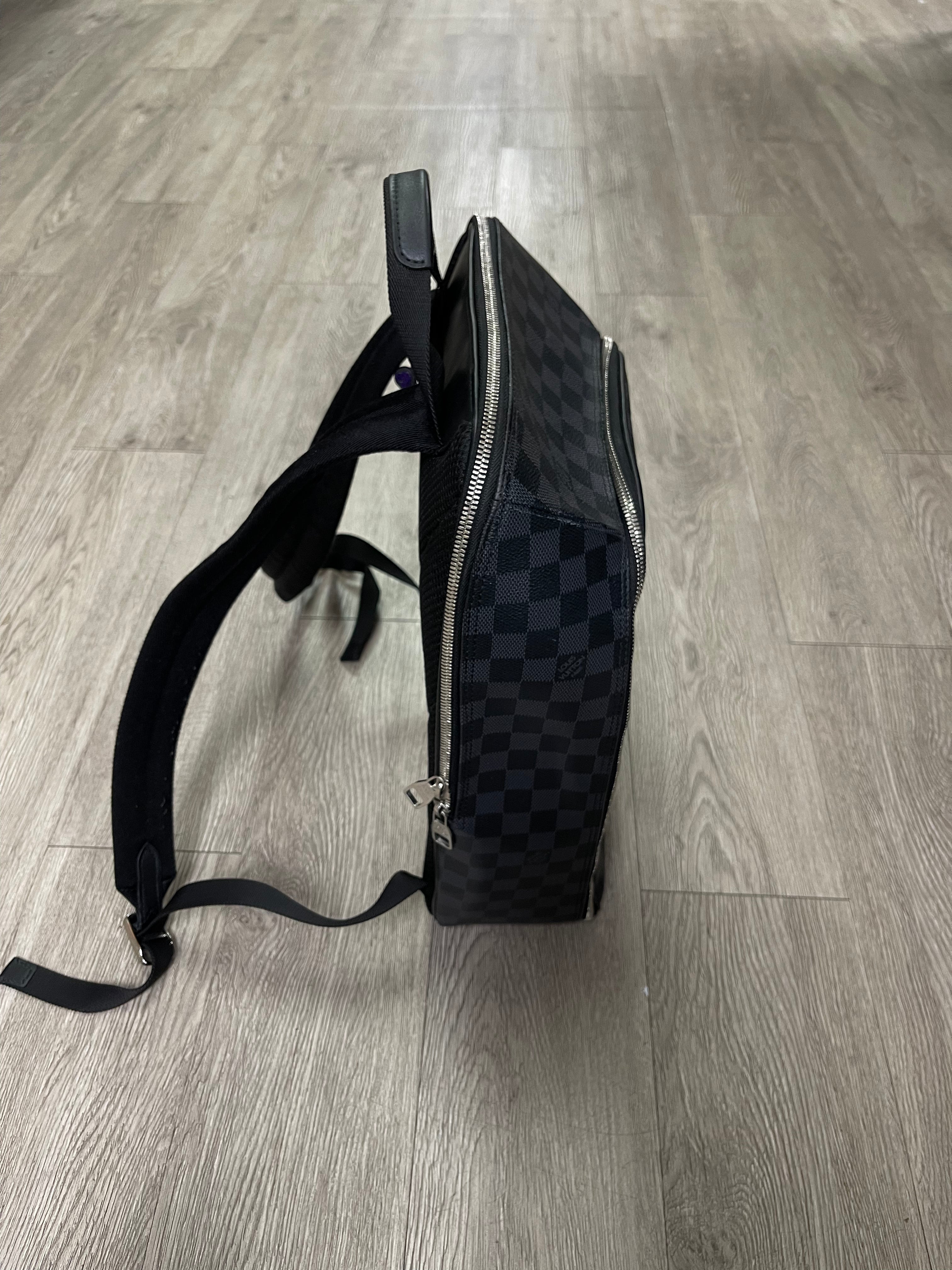 Louis Vuitton Black Damier Backpack