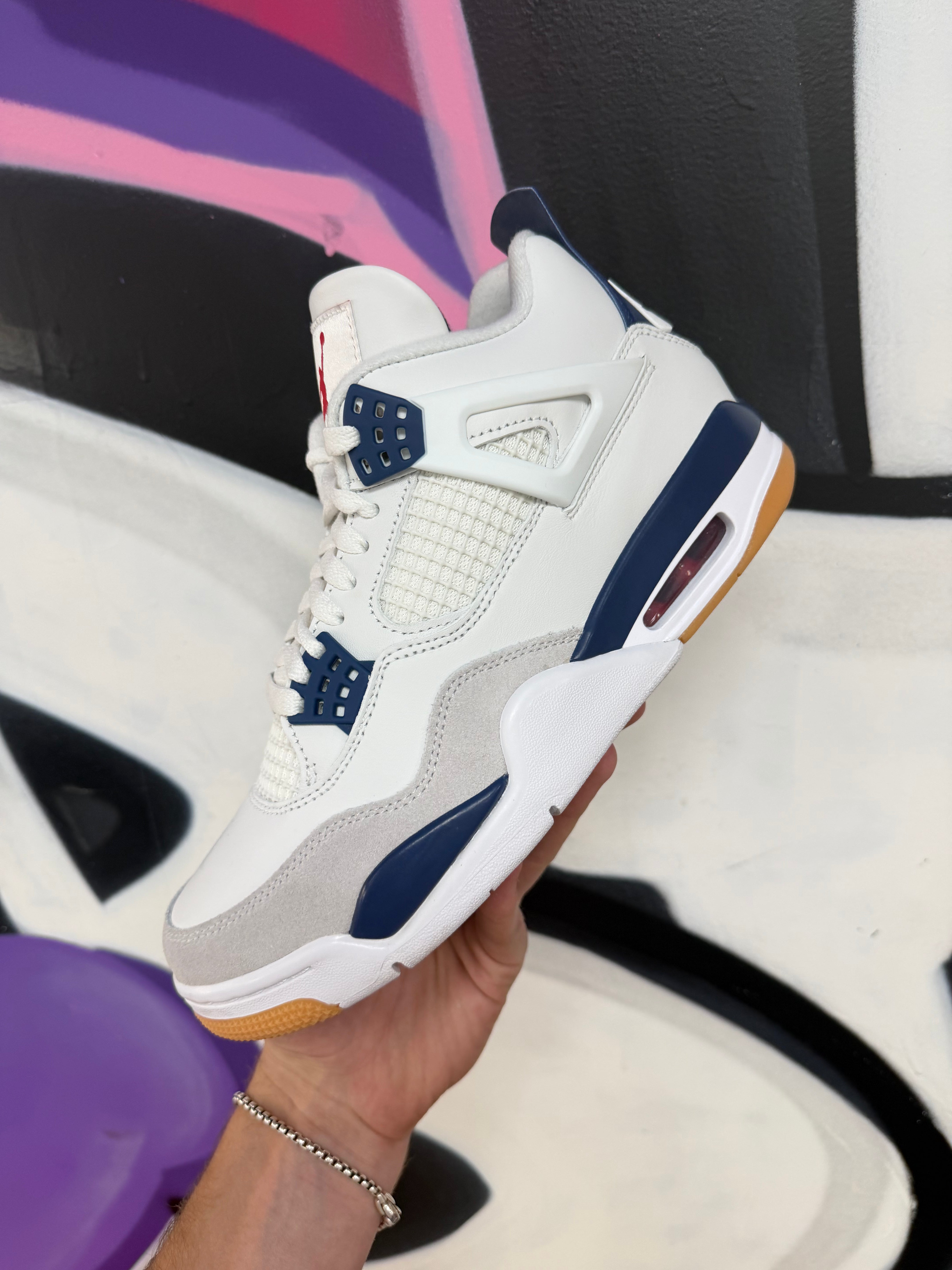 Nike Jordan 4 SB Navy Sneakers