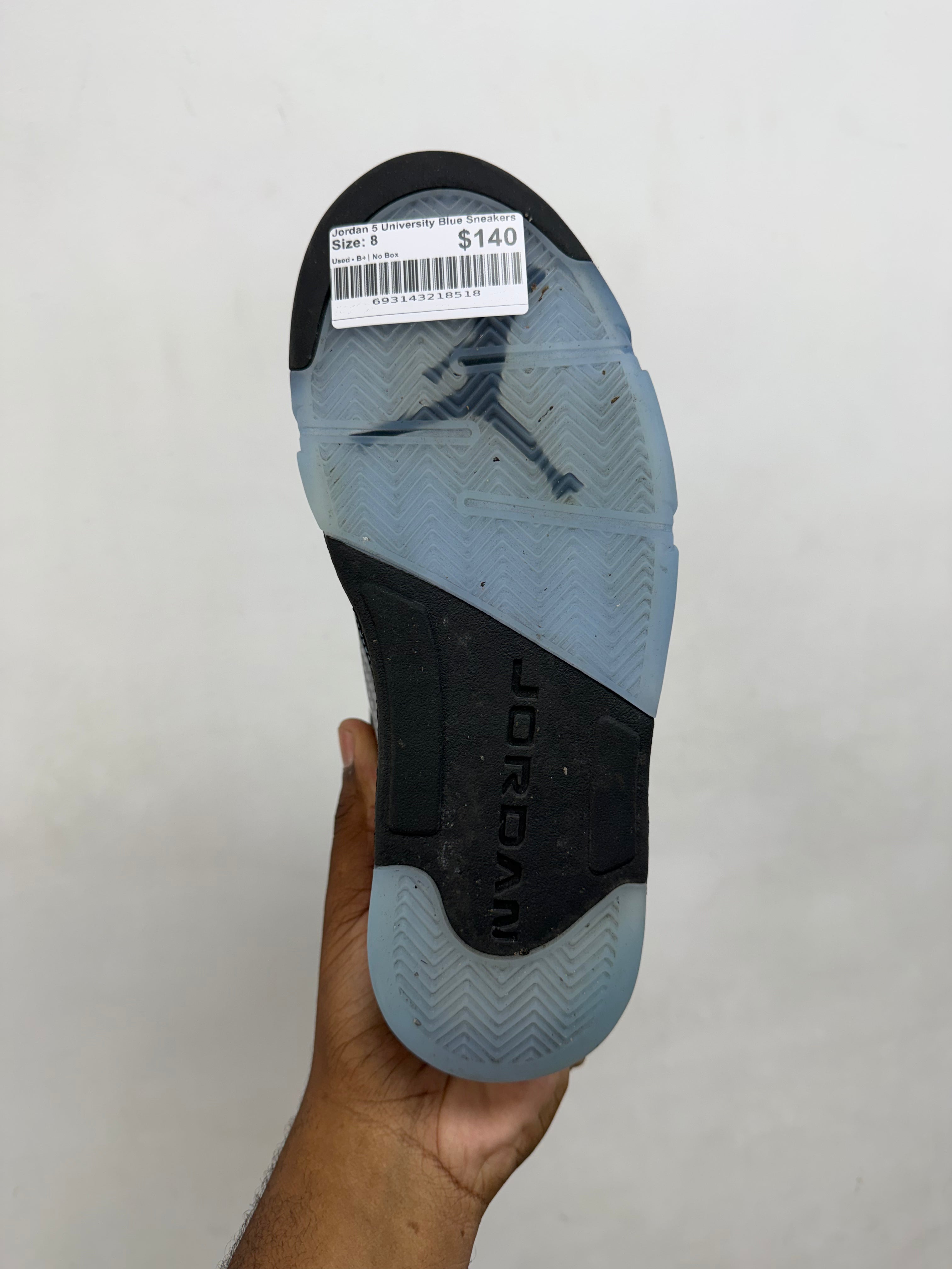 Jordan 5 University Blue Sneakers