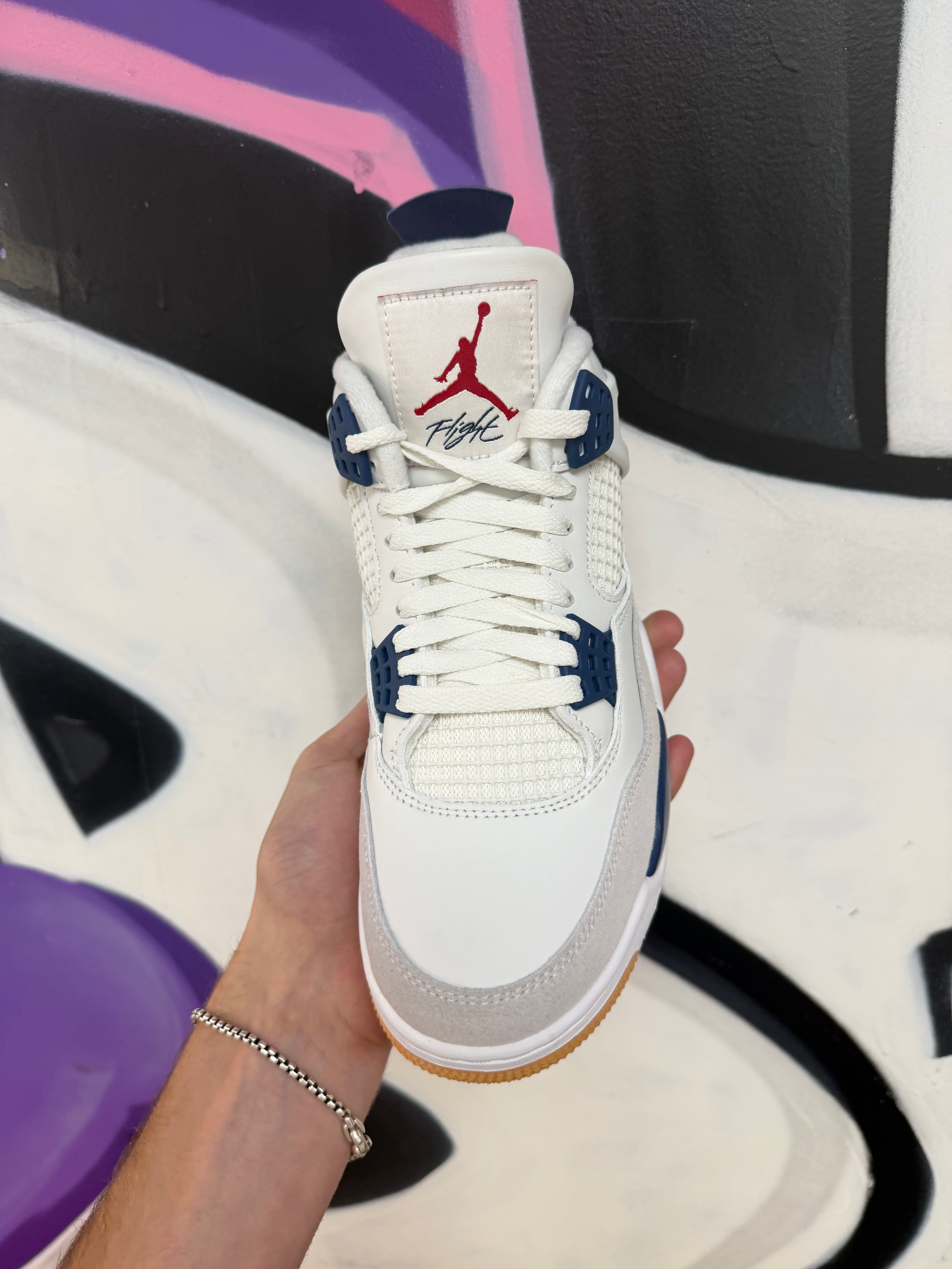 Nike Jordan 4 SB Navy Sneakers