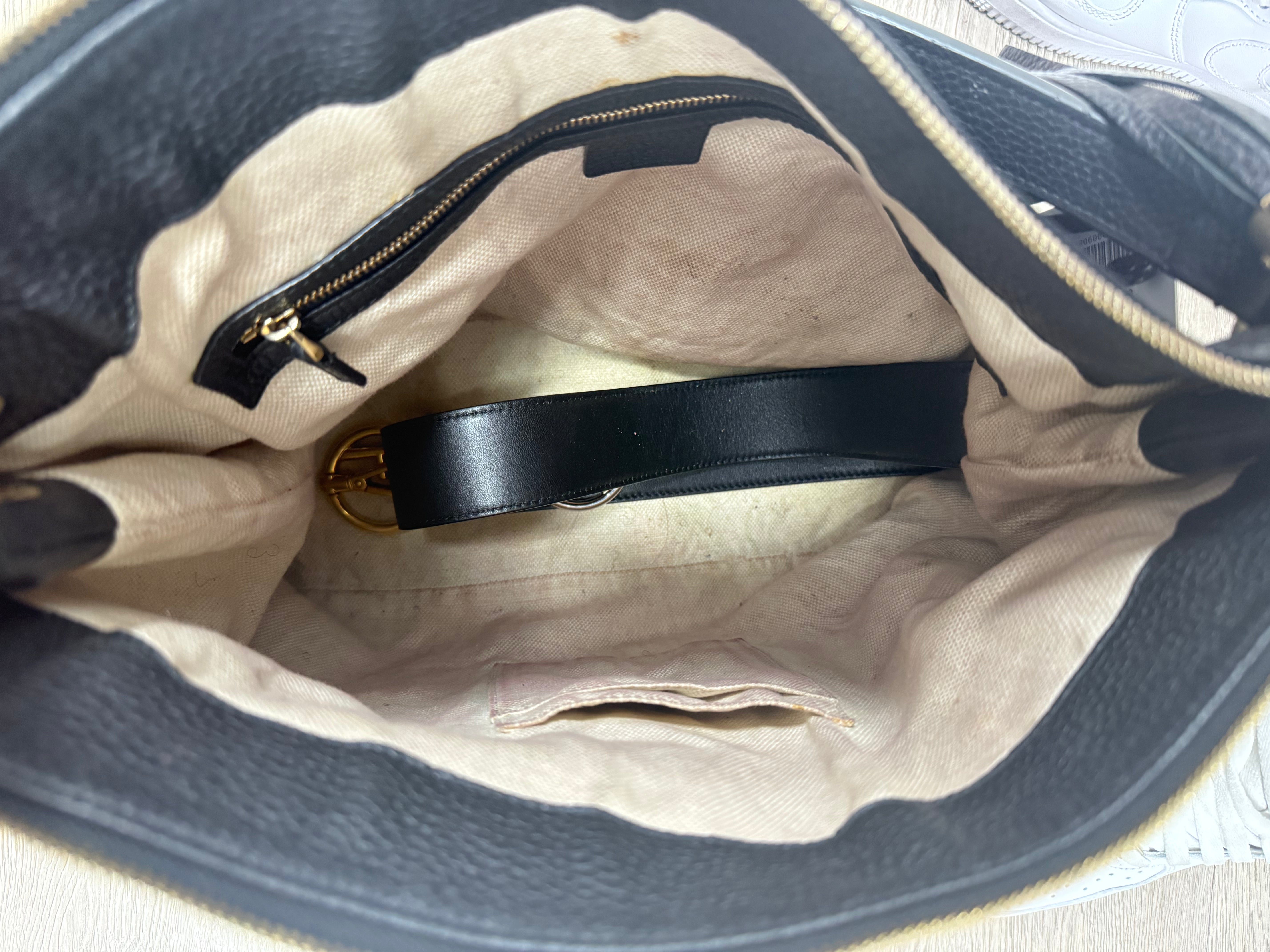 Gucci Black Hobo Bag