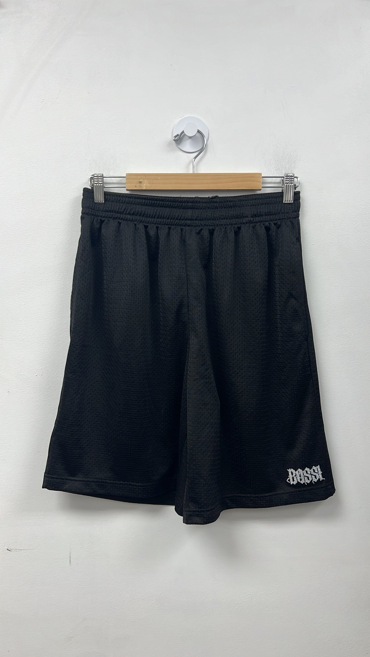 Bossi Black Rhinestone Shorts
