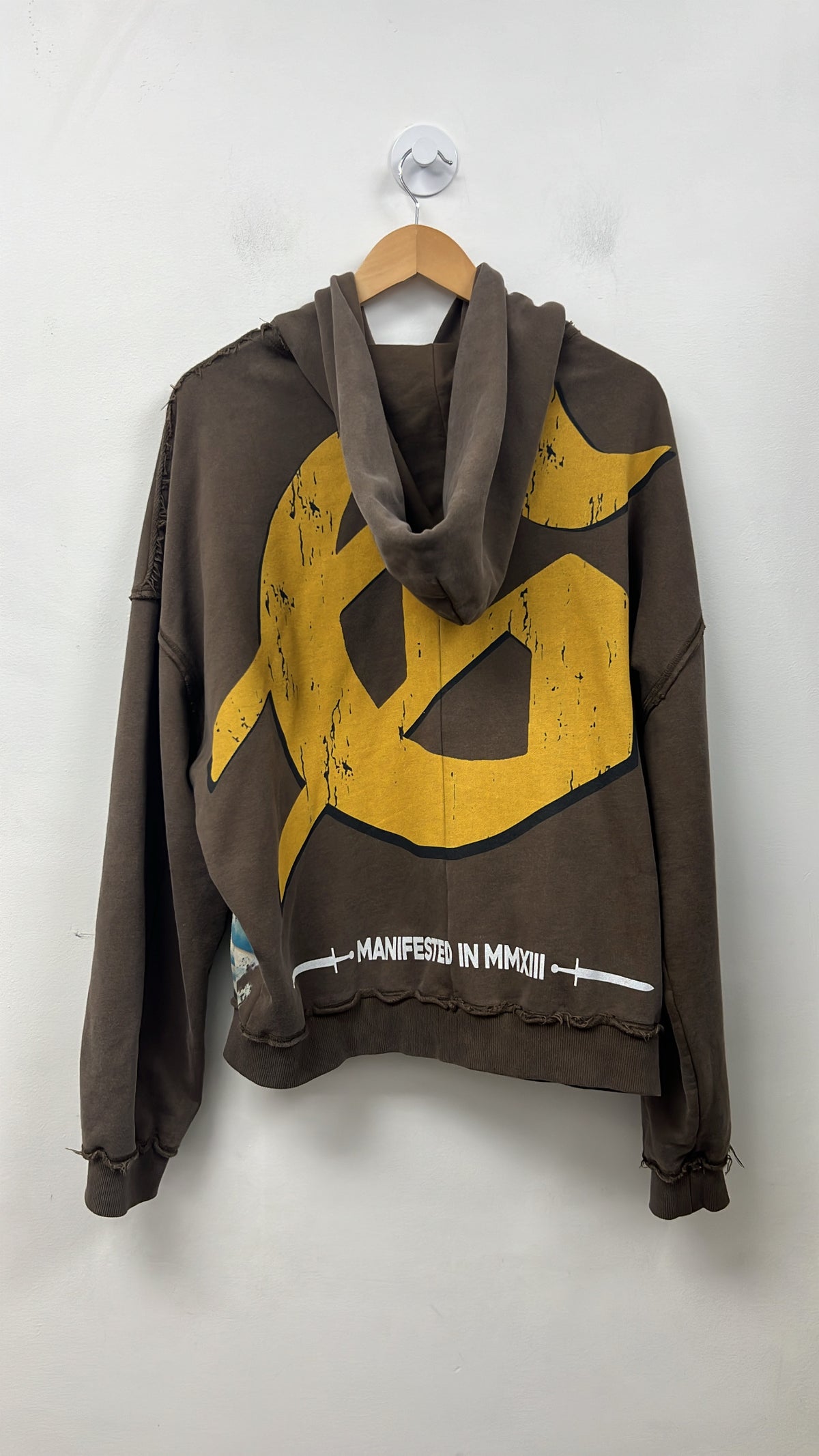 Godspeed Brown Chrome Libery Zip Hoodie