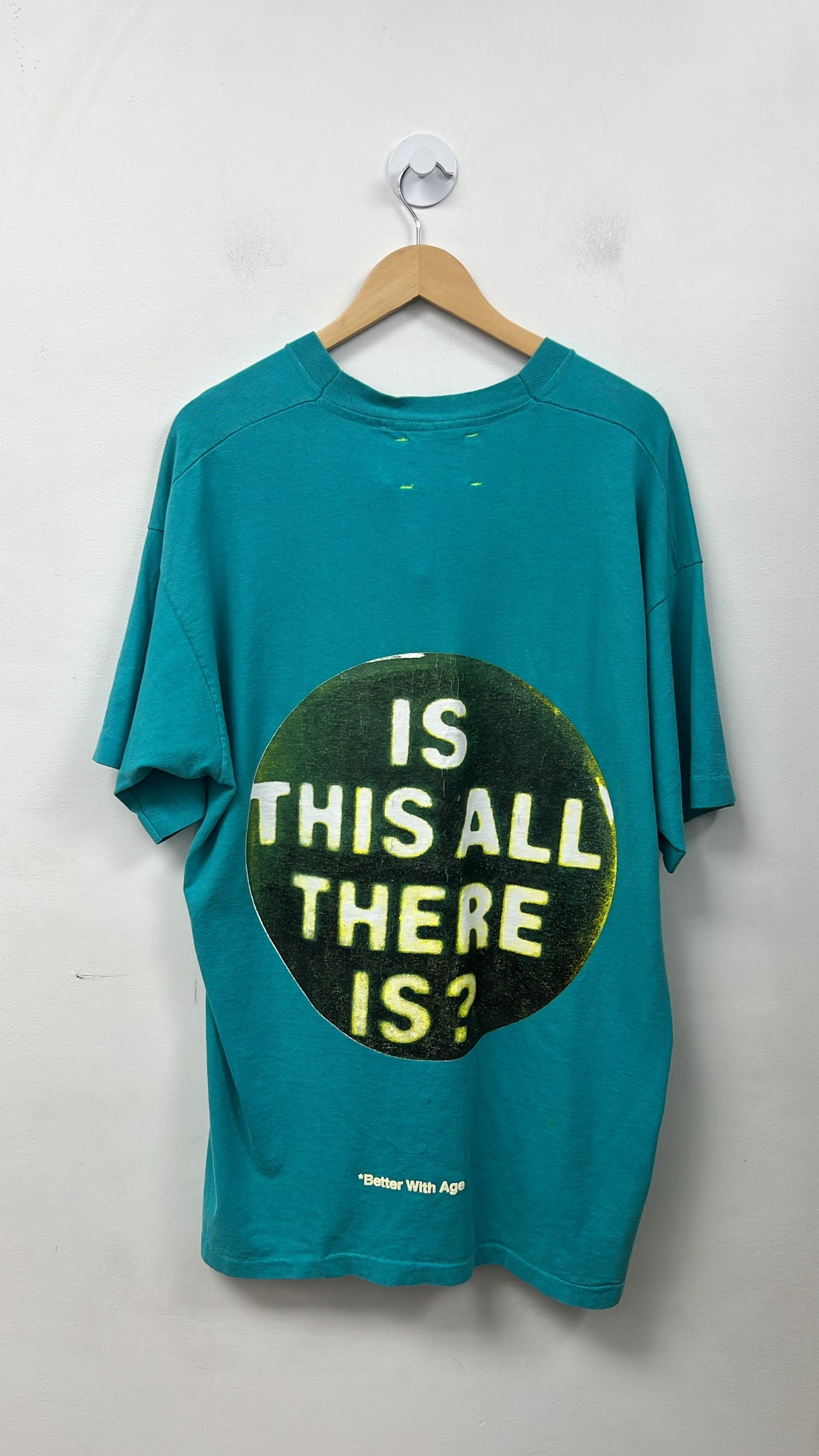 Better With Age Teal Abducted By Alien Tee