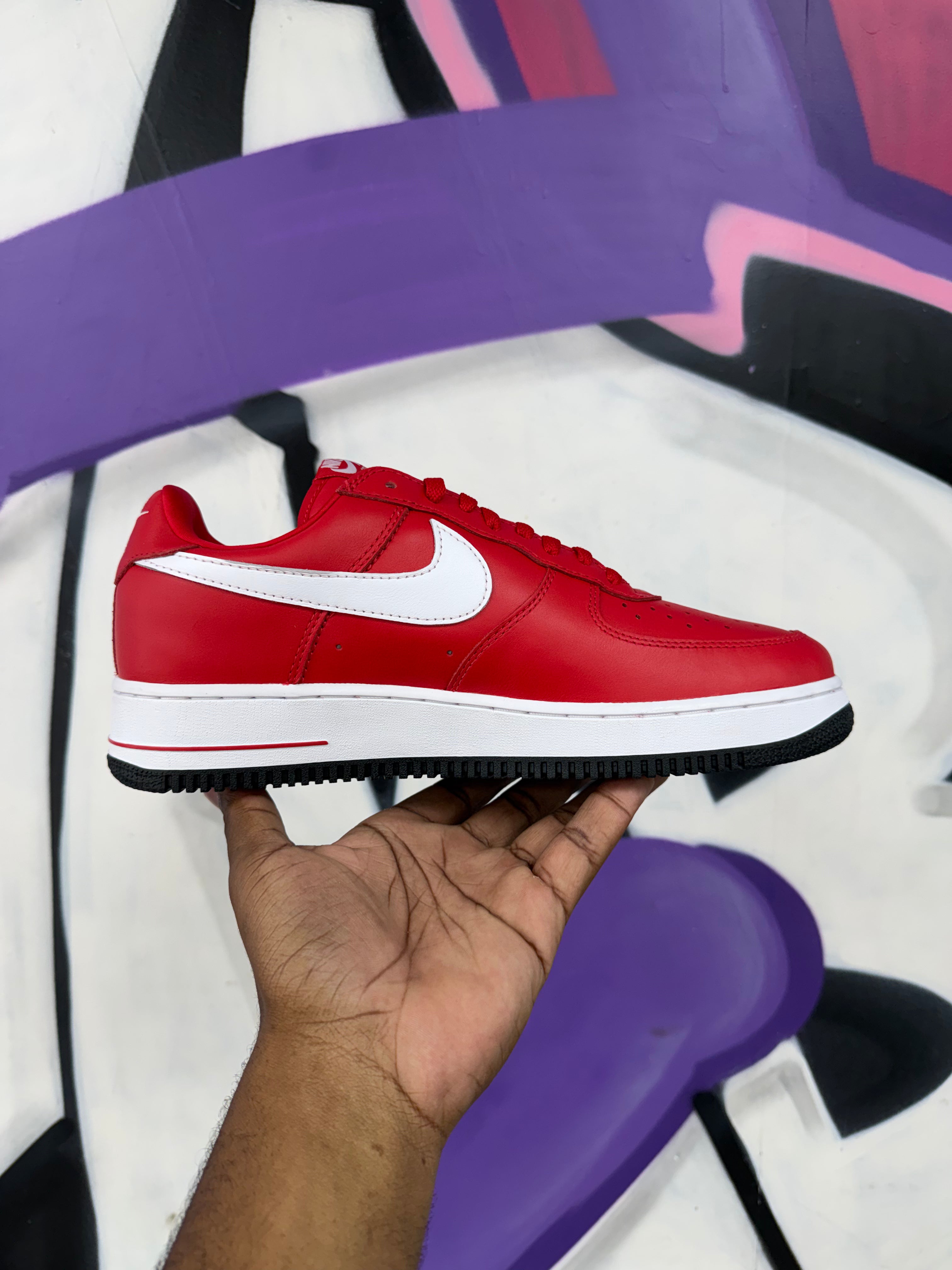 Nike AF1 Victor Victor University Red Sneakers