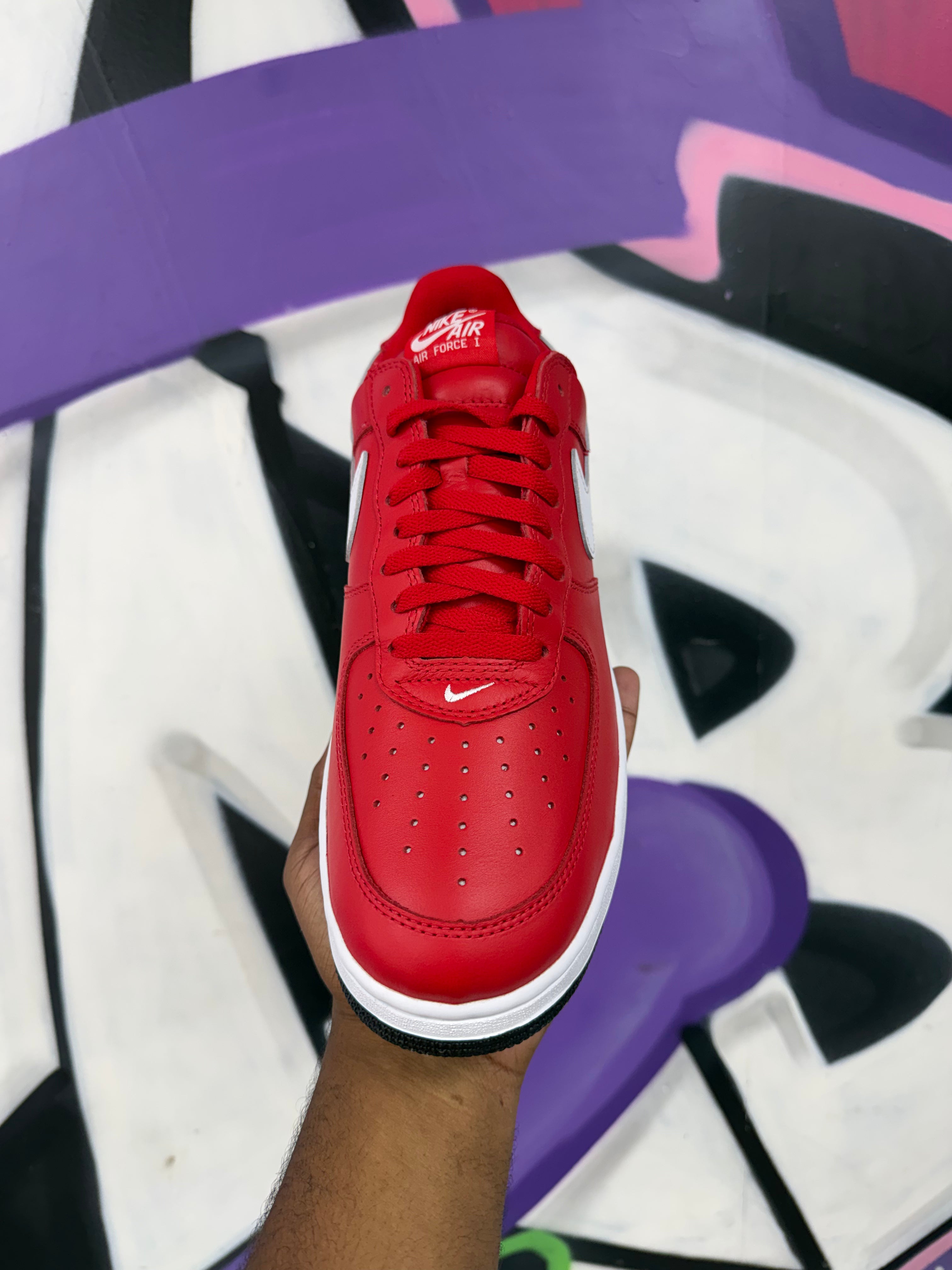 Nike AF1 Victor Victor University Red Sneakers