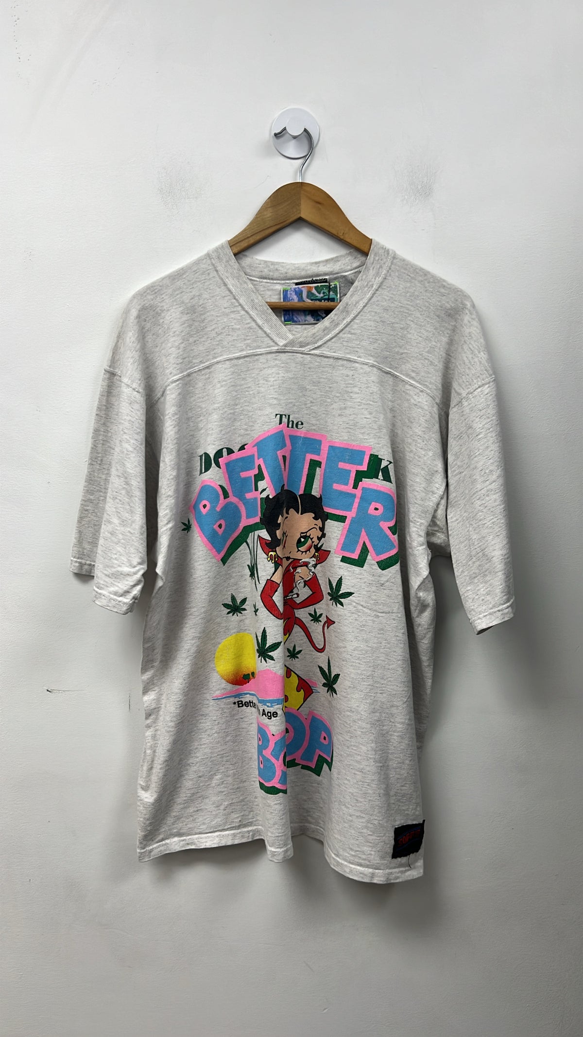 Better With Age Grey Betty Boop Tee