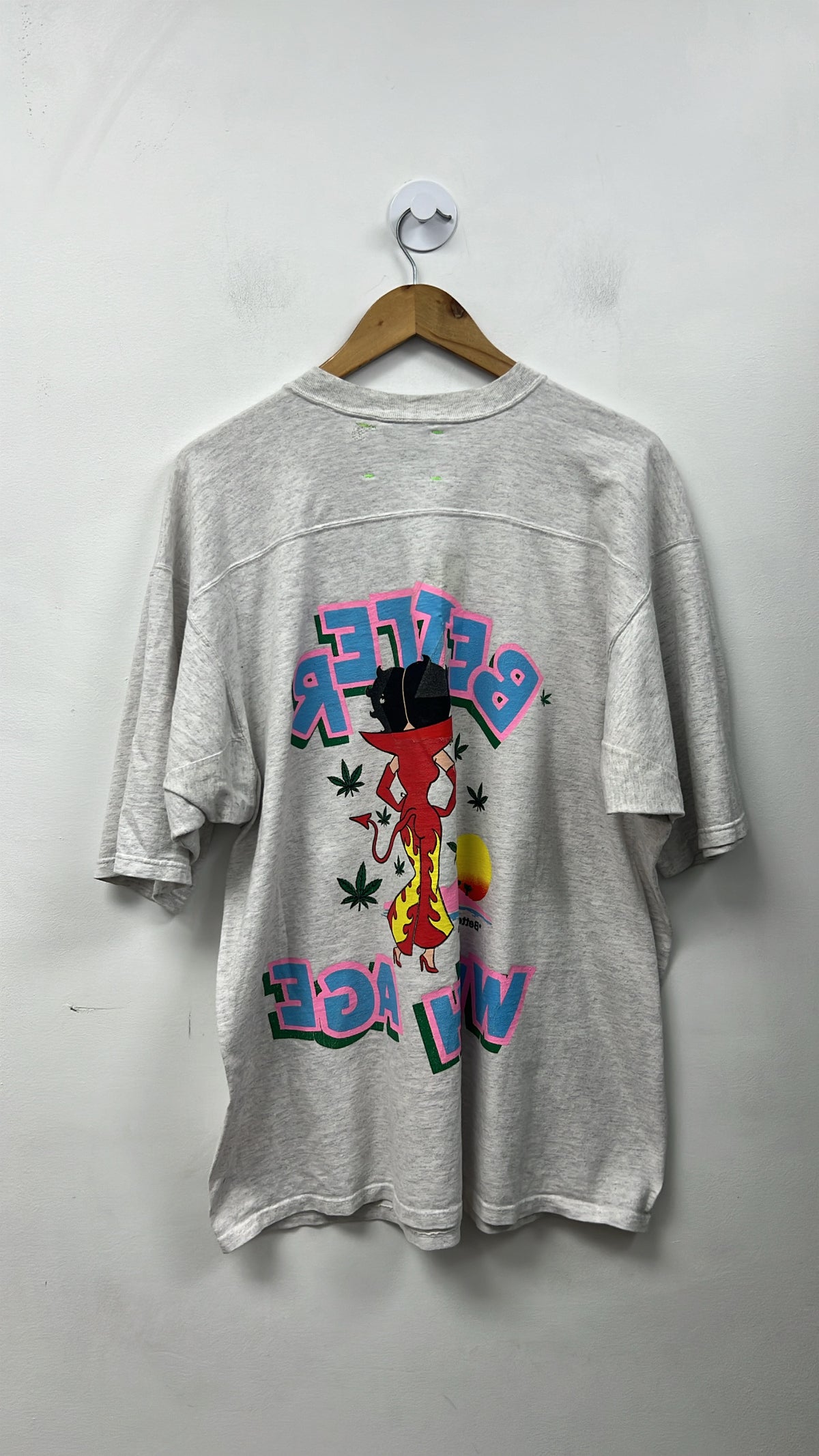 Better With Age Grey Betty Boop Tee