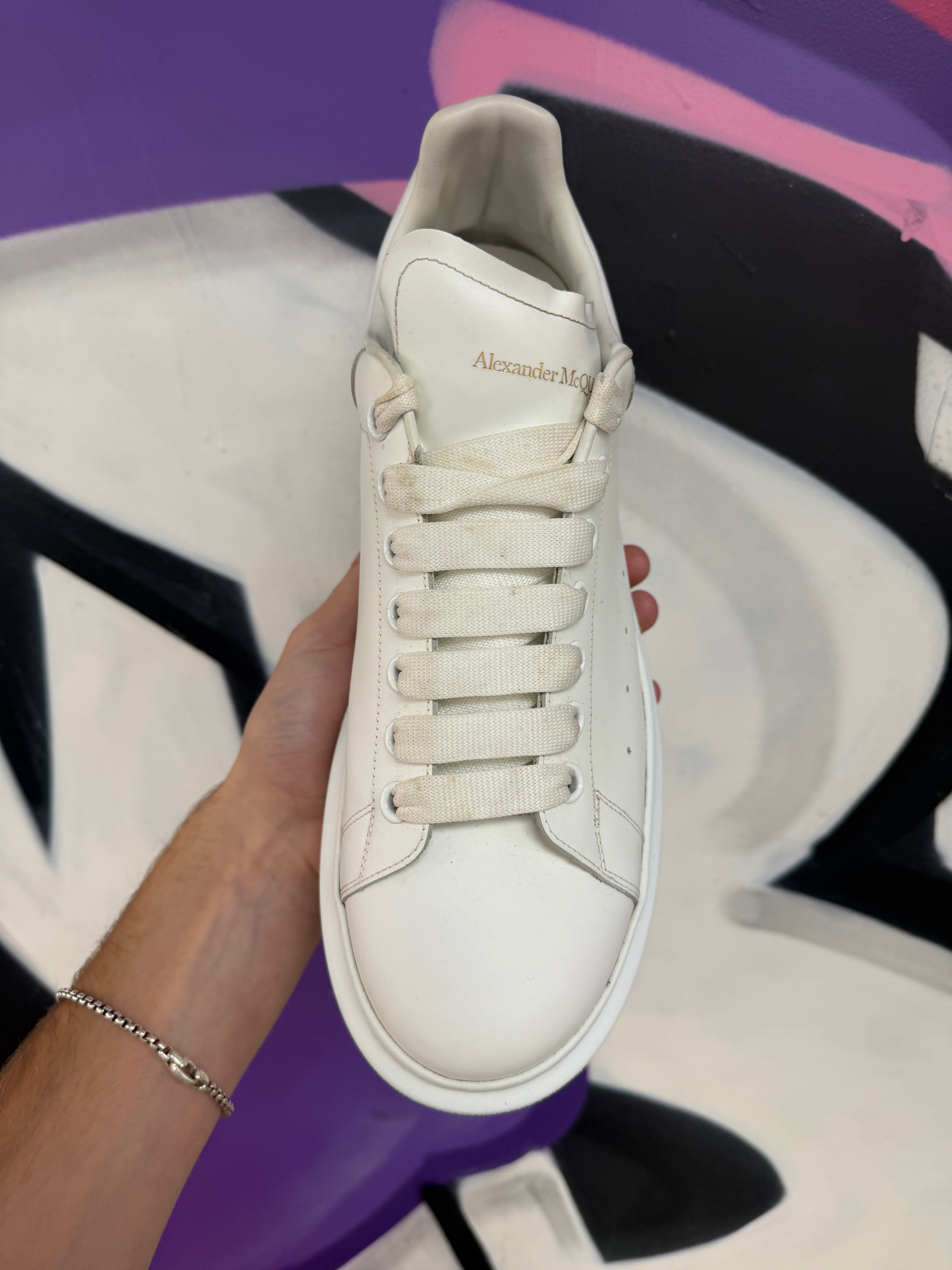 Alexander Mcqueen White White Oversize Sneakers