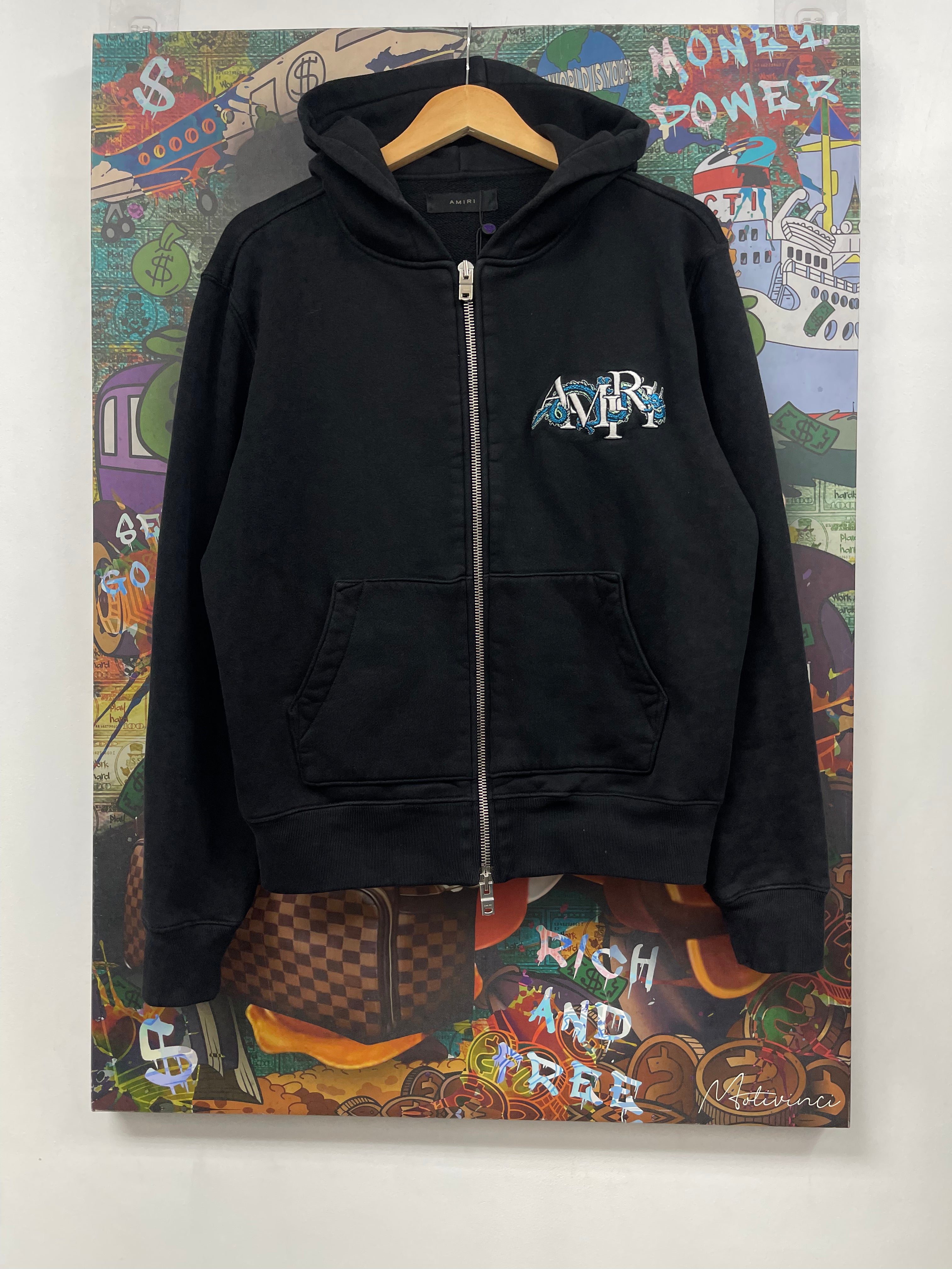 Amiri Dragon Zip Up