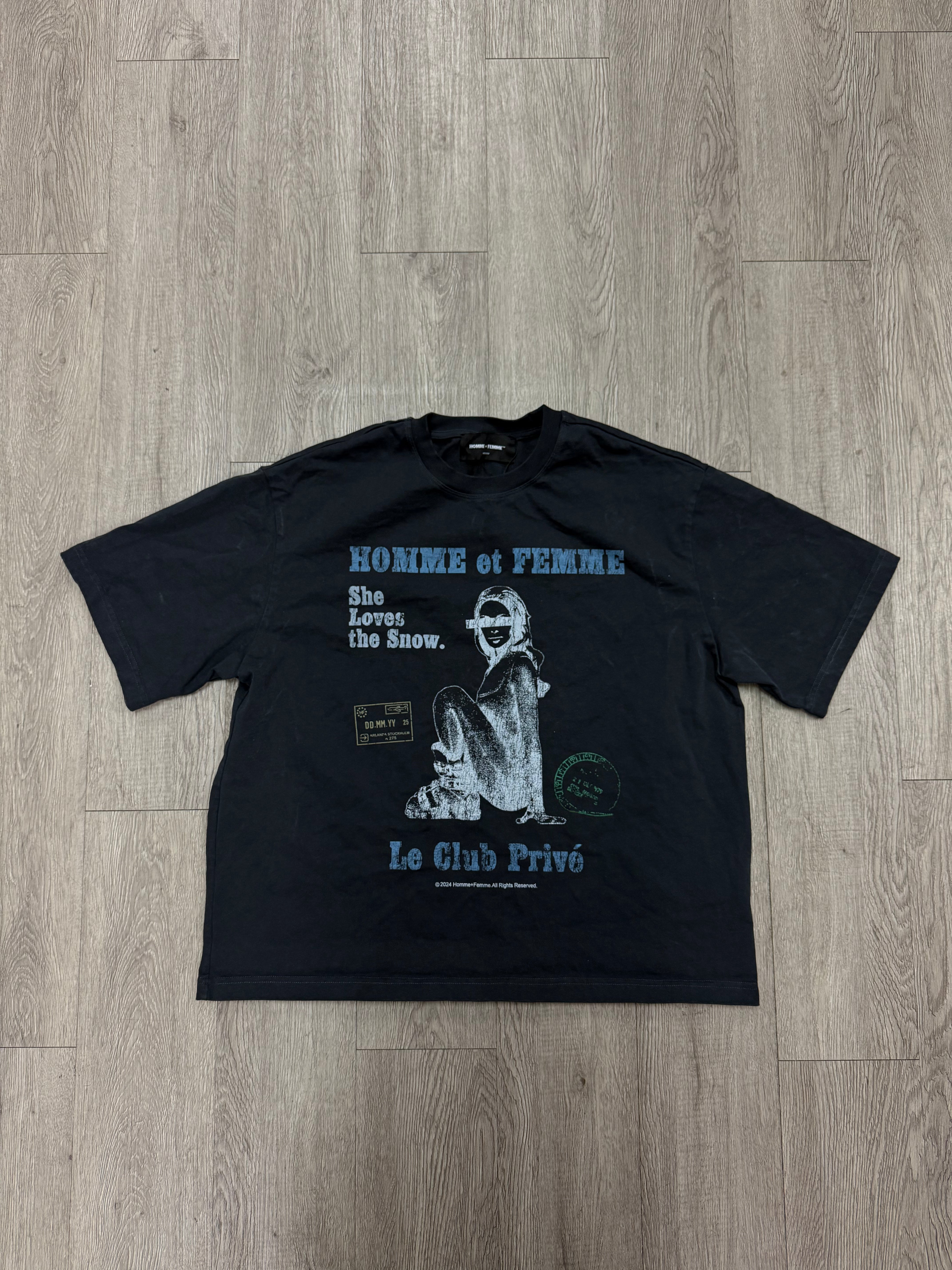 Homme Femme Loves Snow Tee