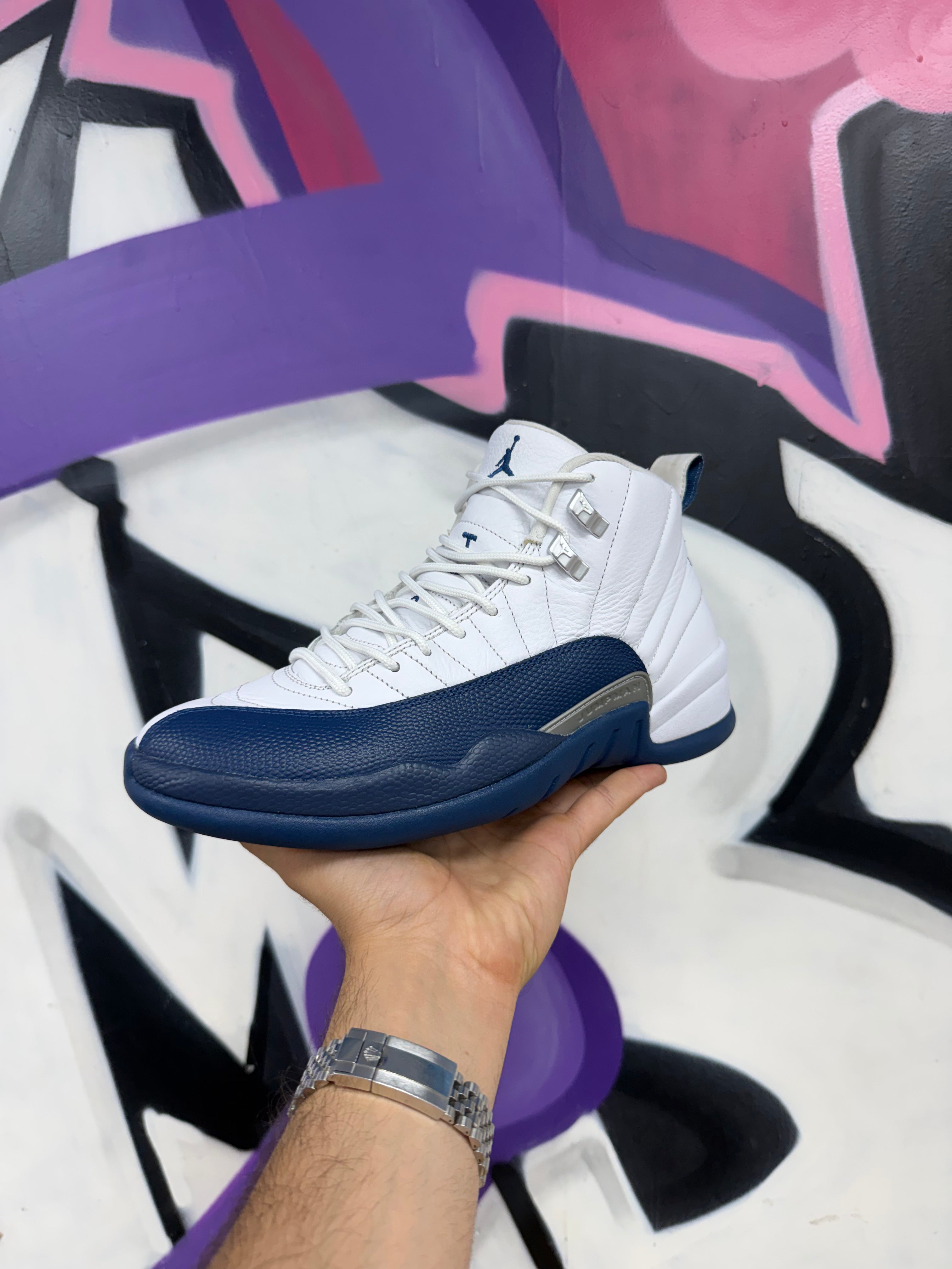 Jordan 12 French Blue Sneakers