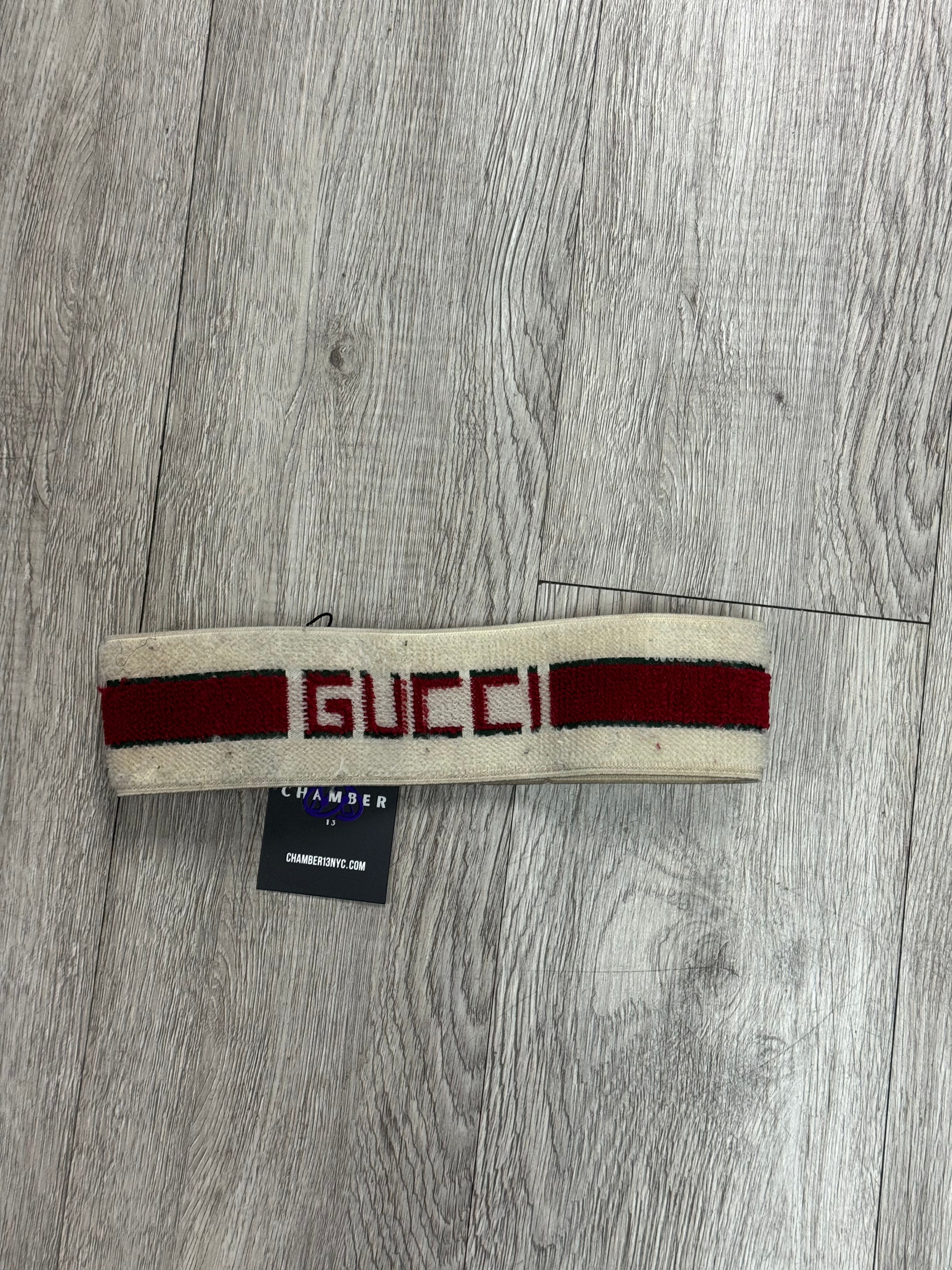 Gucci White Red Green Headband