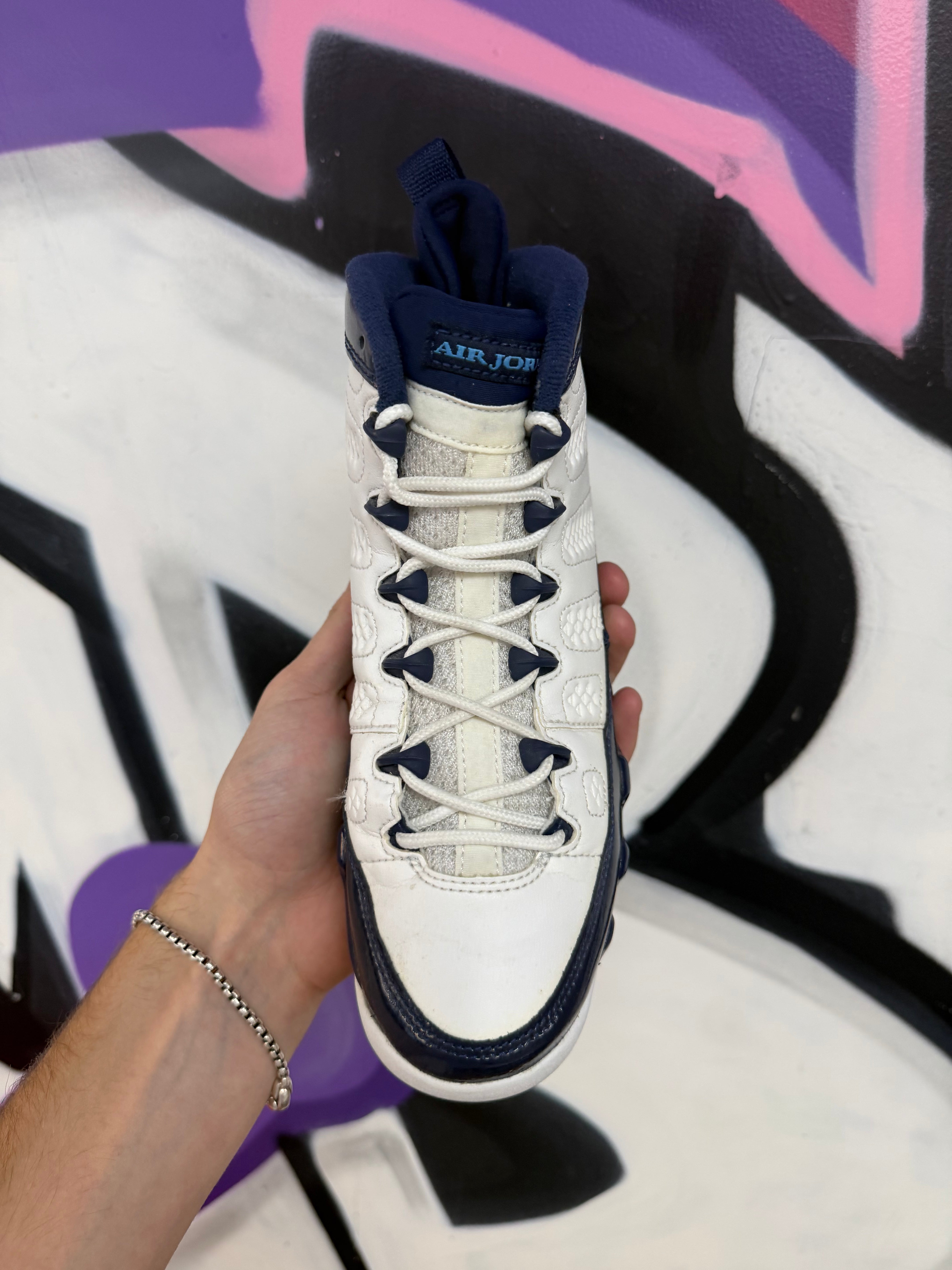 Jordan 9 Uni Blue Sneakers