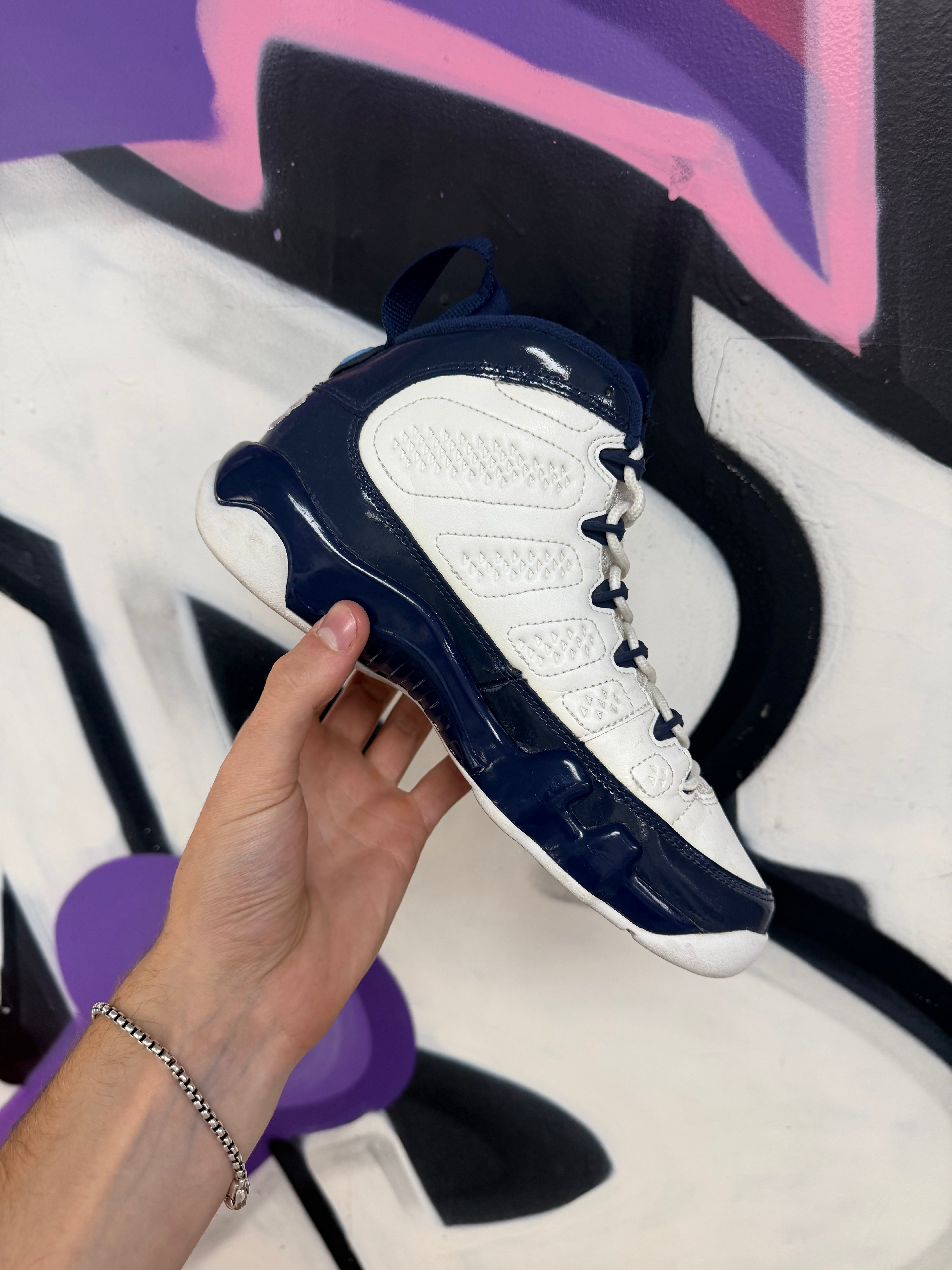 Jordan 9 Uni Blue Sneakers