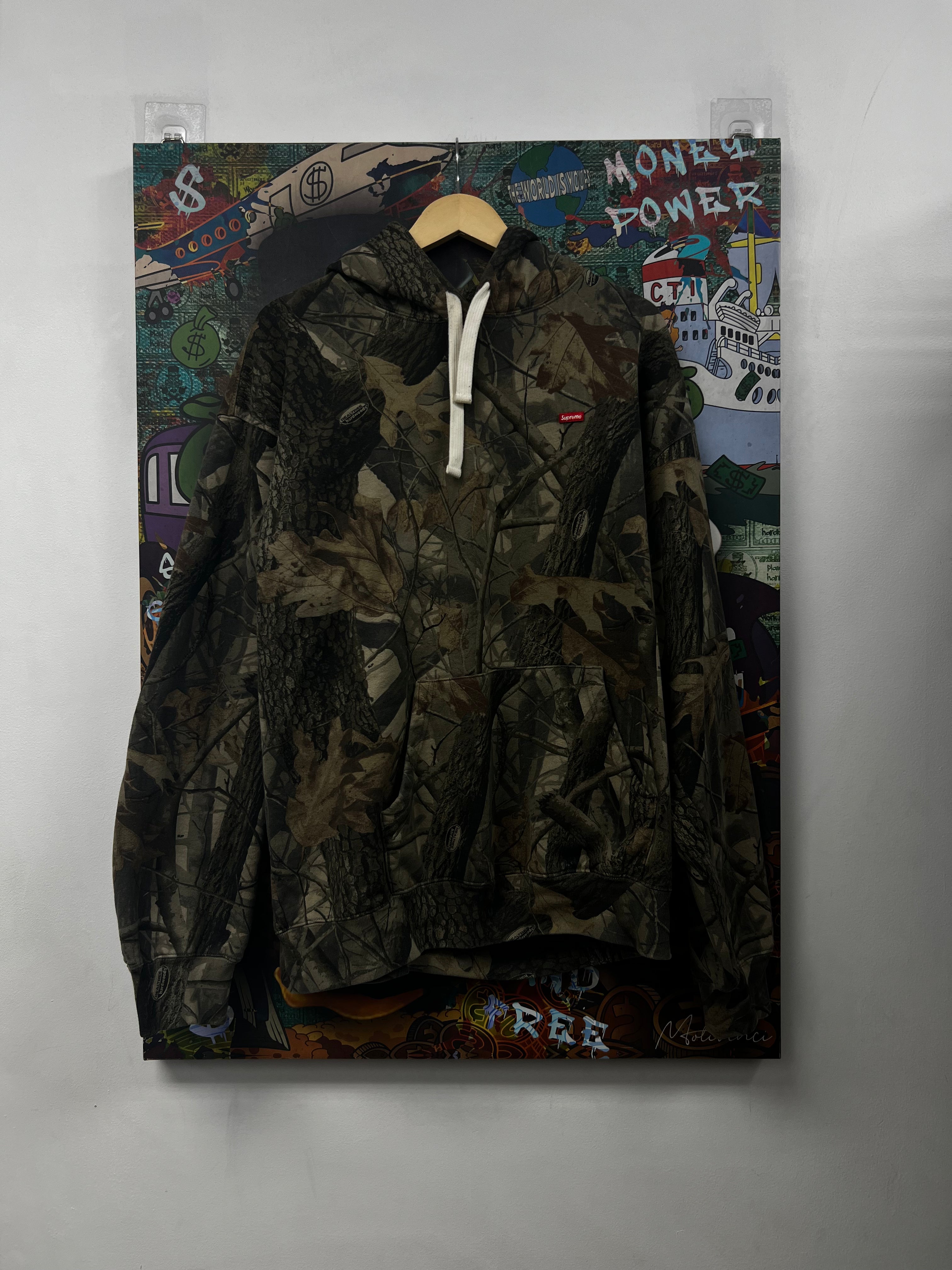 Supreme Real Tree Camo Small Box Hoodie