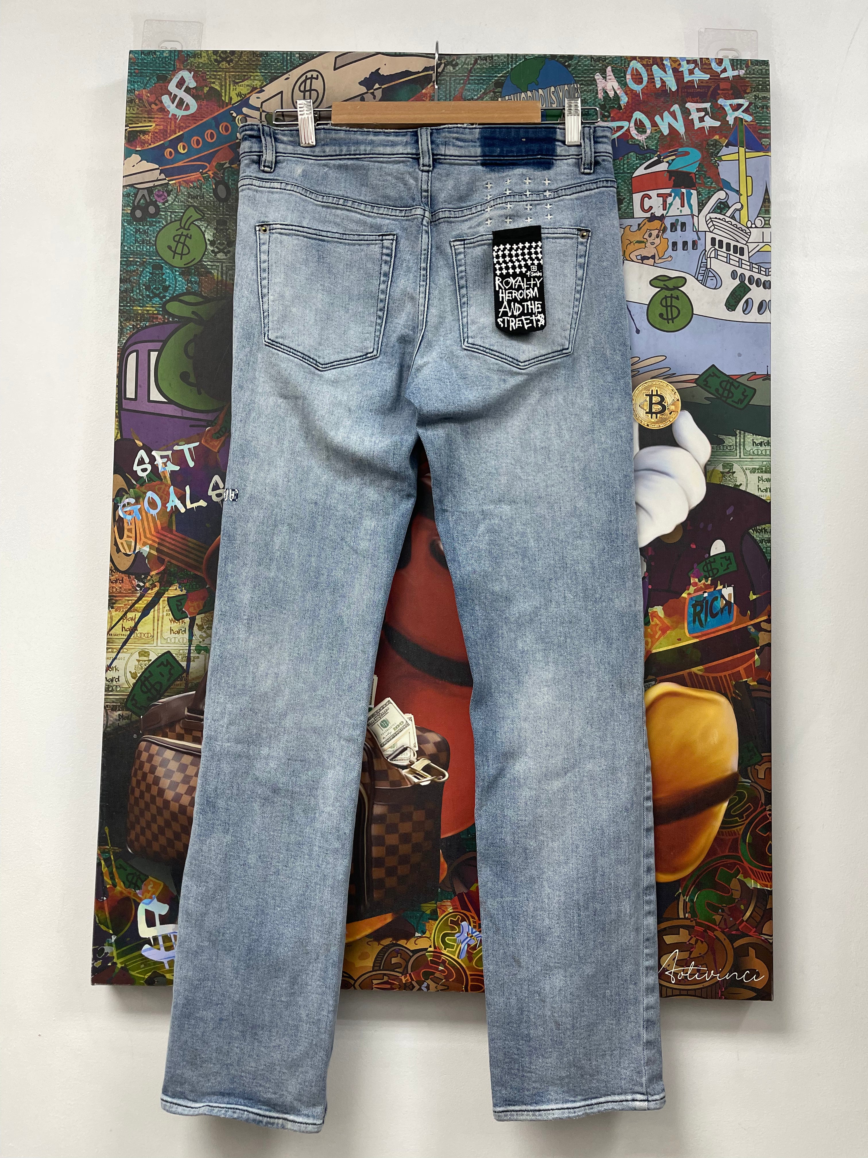 Ksubi Light Wash Plain Jeans